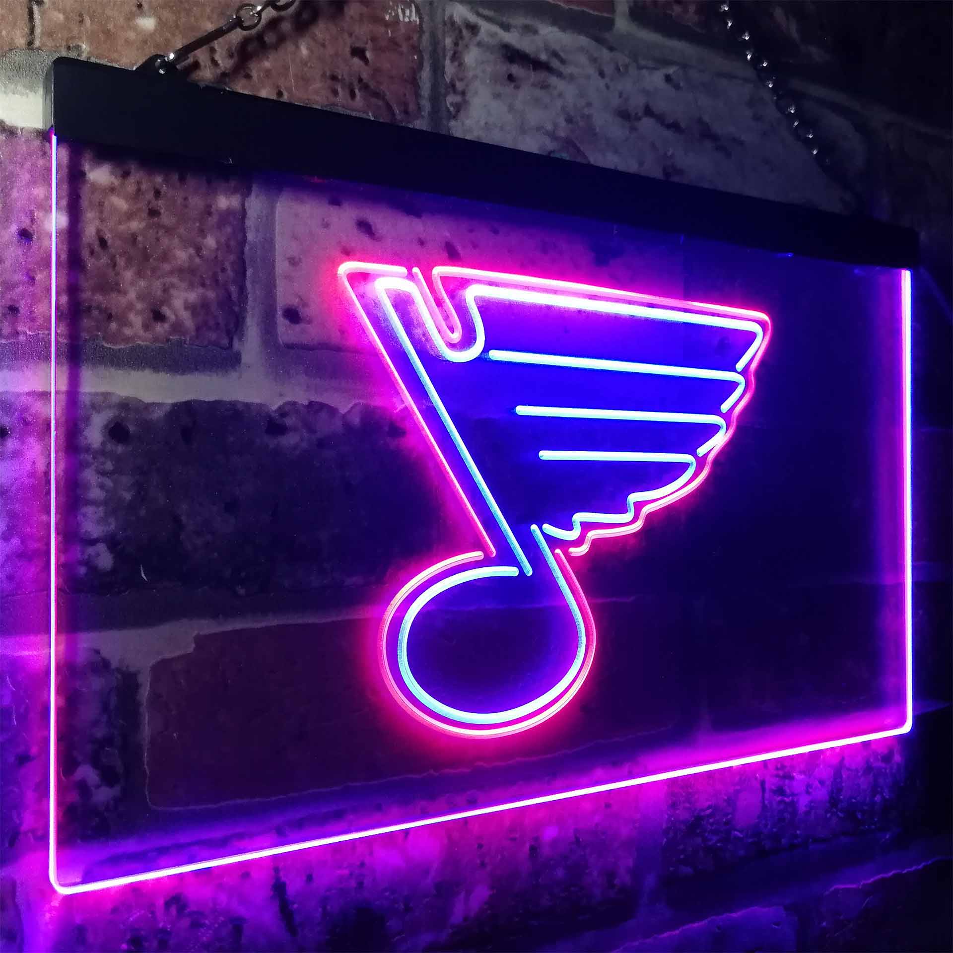 St Louis Blues Neon Sign - LED LAB CAVE