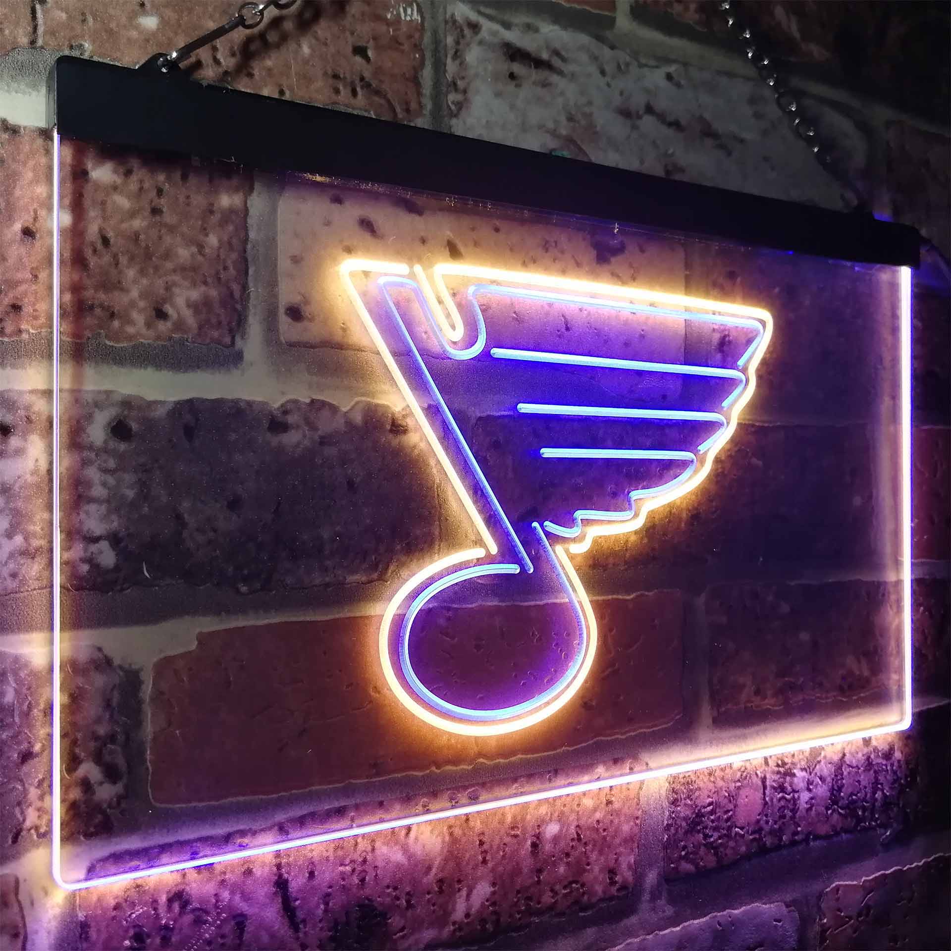 St Louis Blues Neon Sign - LED LAB CAVE