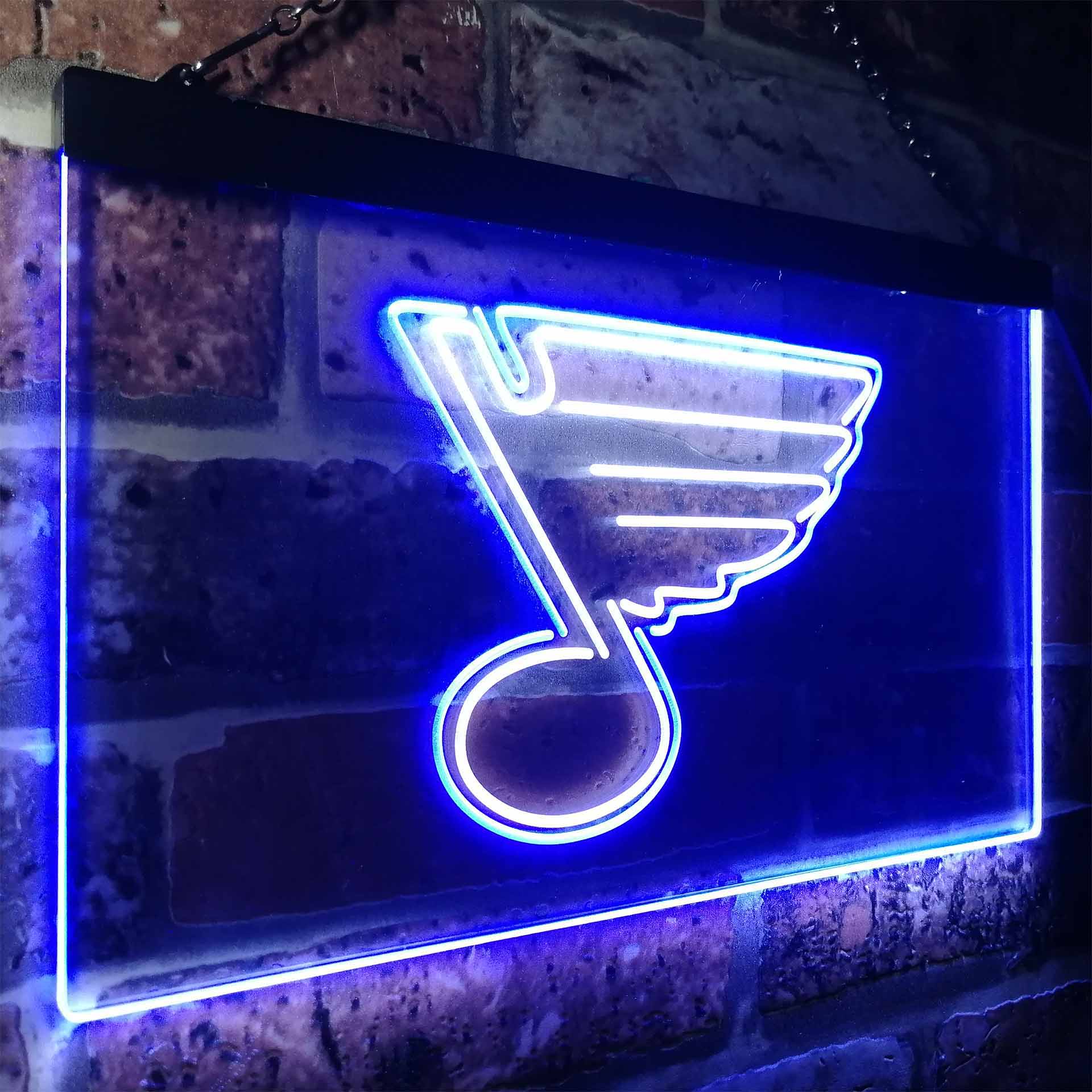 St Louis Blues Neon Sign - LED LAB CAVE