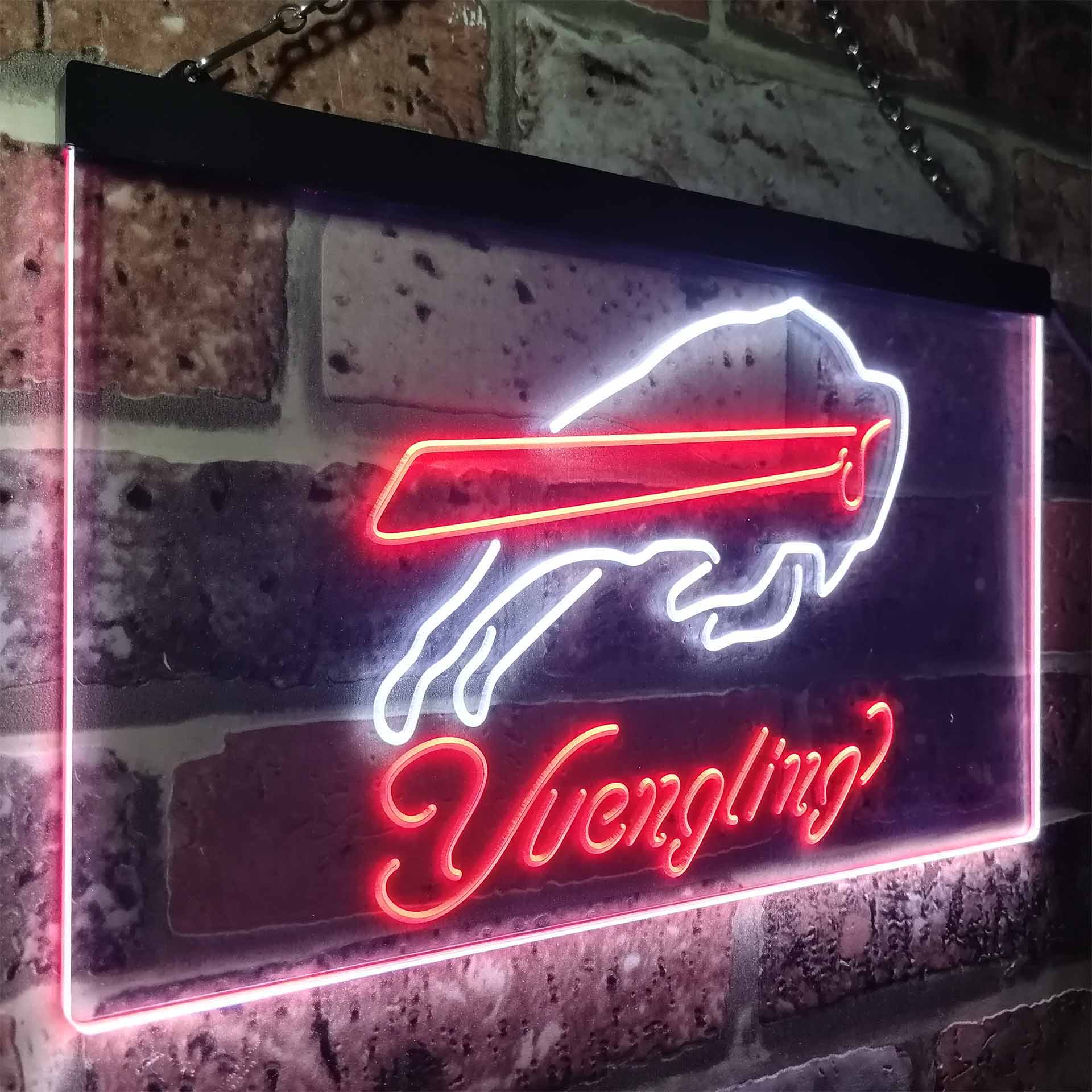 Yuengling Buffalo Bills Man Cave Neon Sign