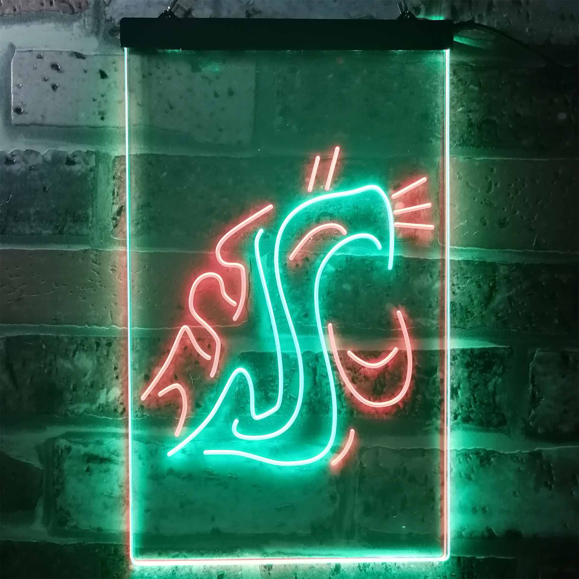 Washington State Cougars Neon LED Sign