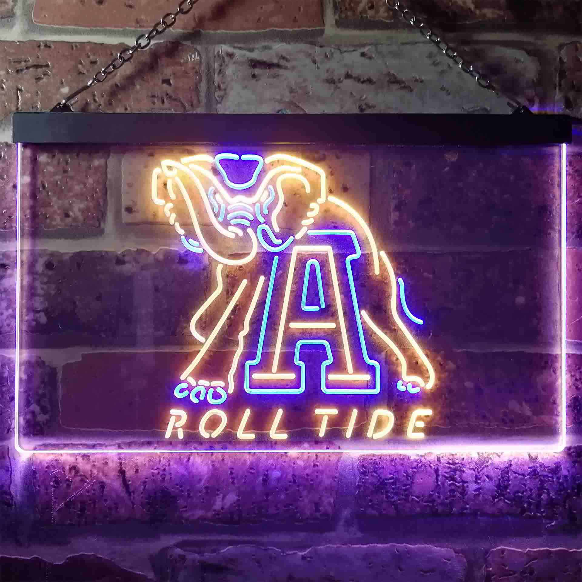 University of Alabama Roll Tide Club Man Cave Neon Sign