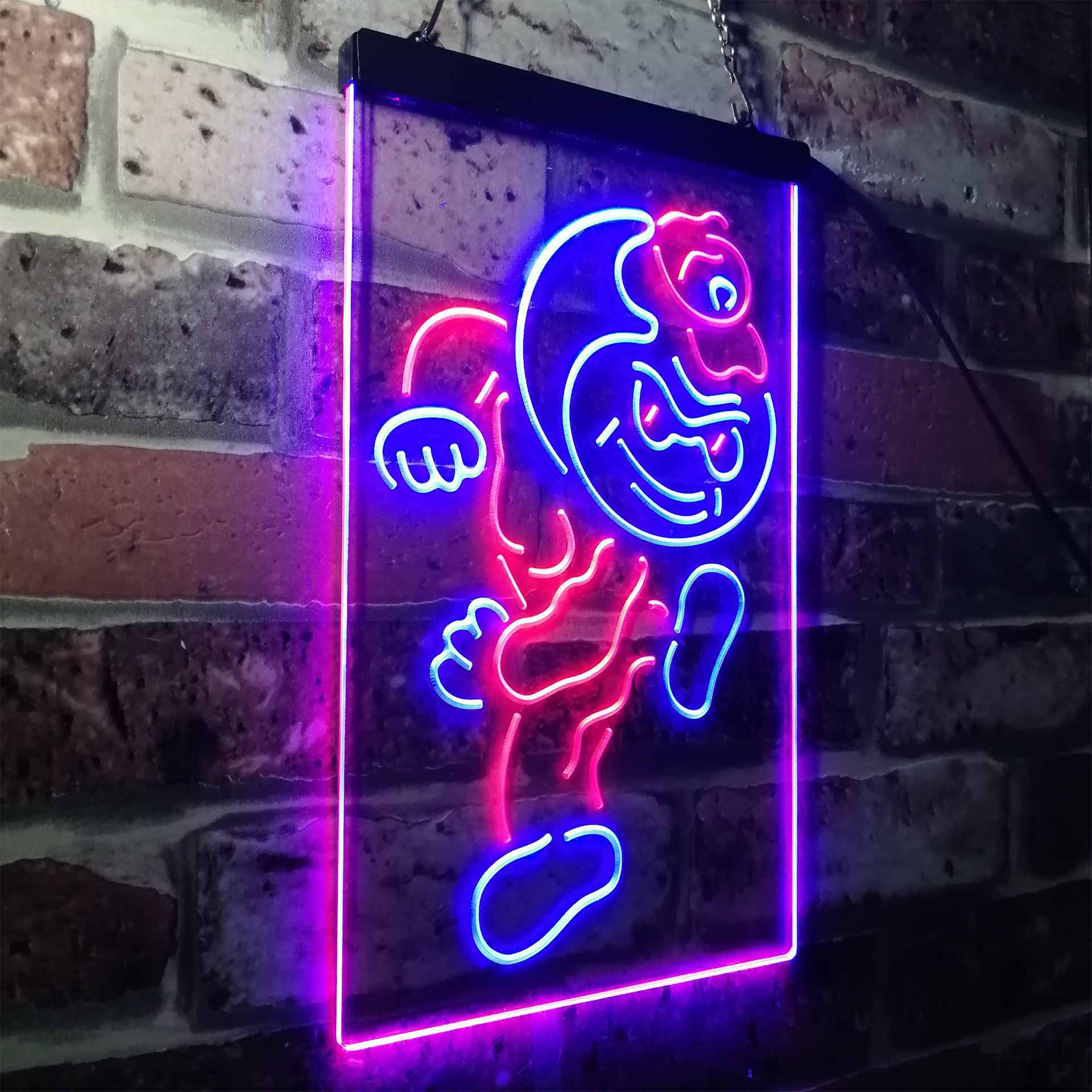 Ohios States Buckeyes Brutus Club Man Cave Neon Sign
