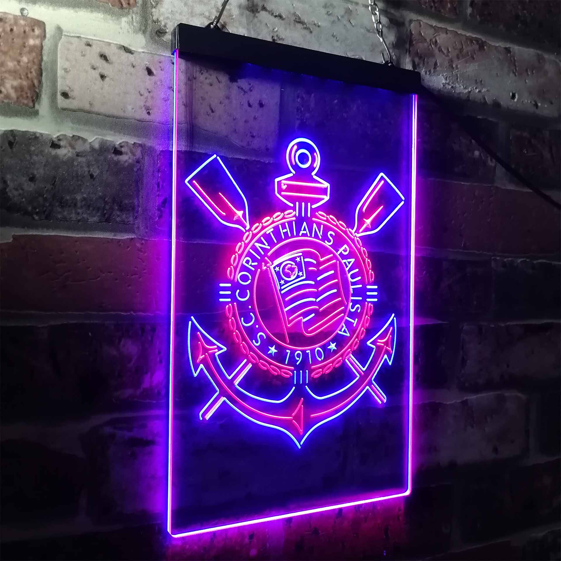 Corinthians Paulista Neon LED Sign