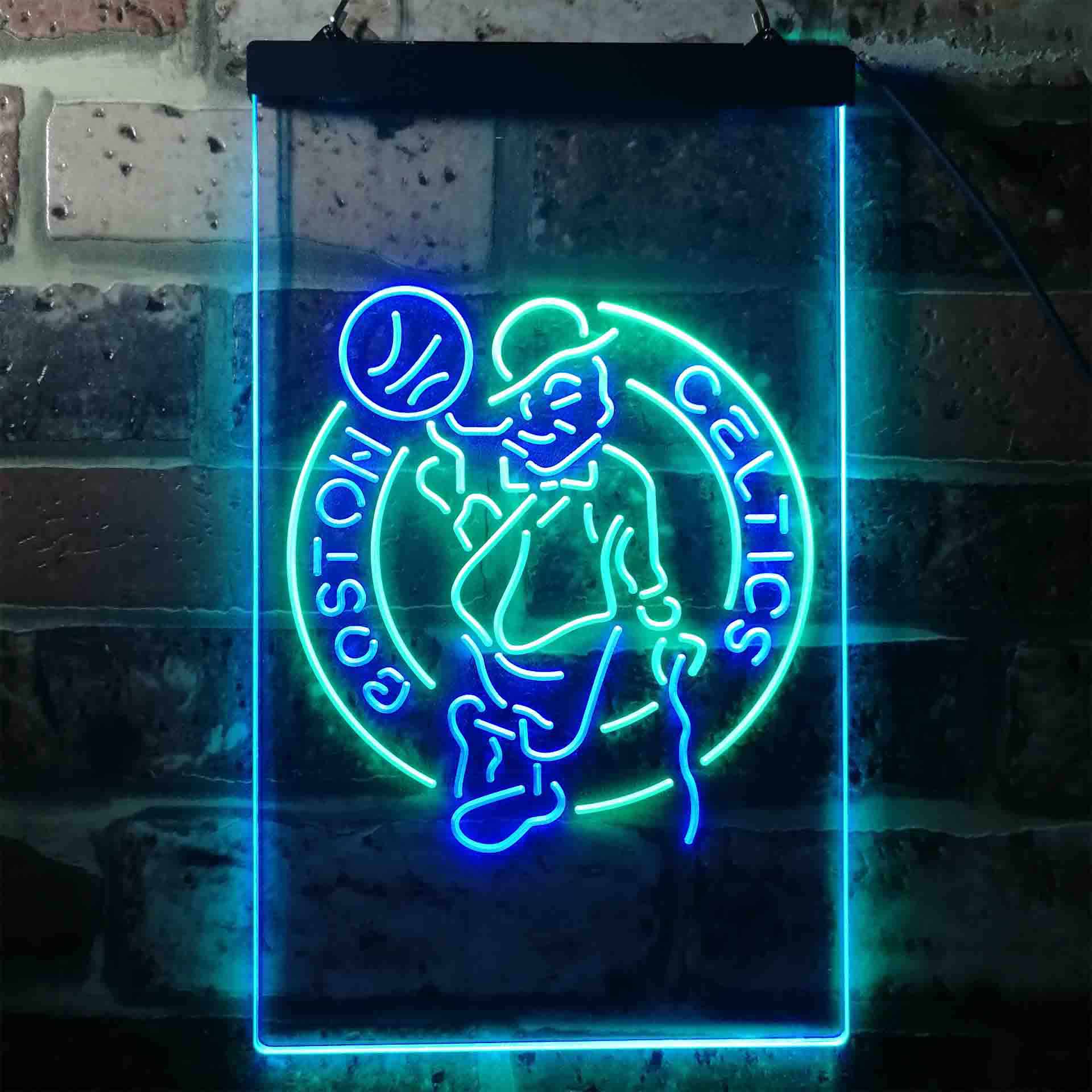 Boston League Club Celticses Man Cave Neon Sign