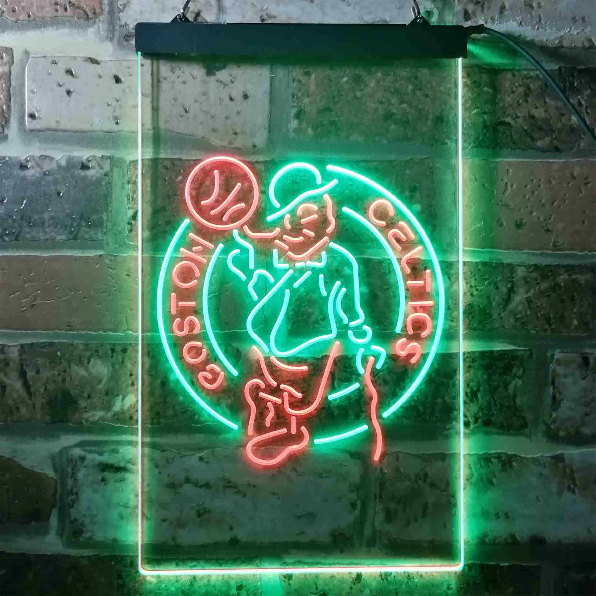 Boston League Club Celticses Man Cave Neon Sign
