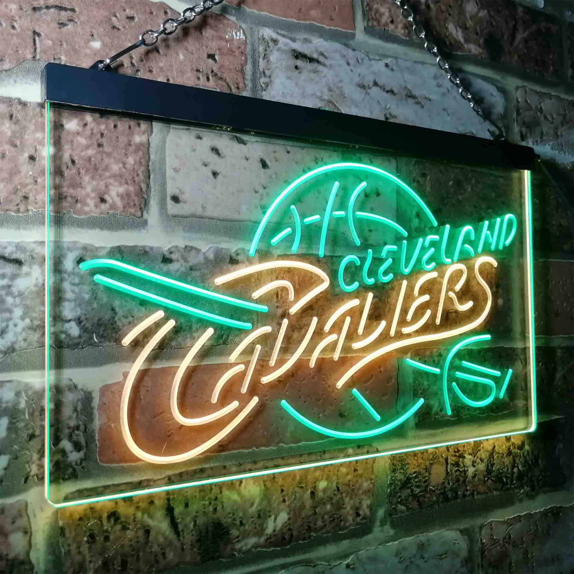 Cleveland Cavaliers Basketball Neon LED Sign