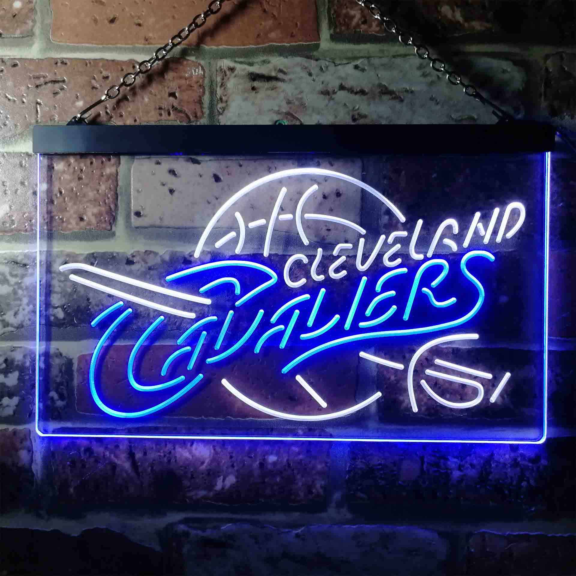 Cleveland Cavaliers Basketball Neon LED Sign