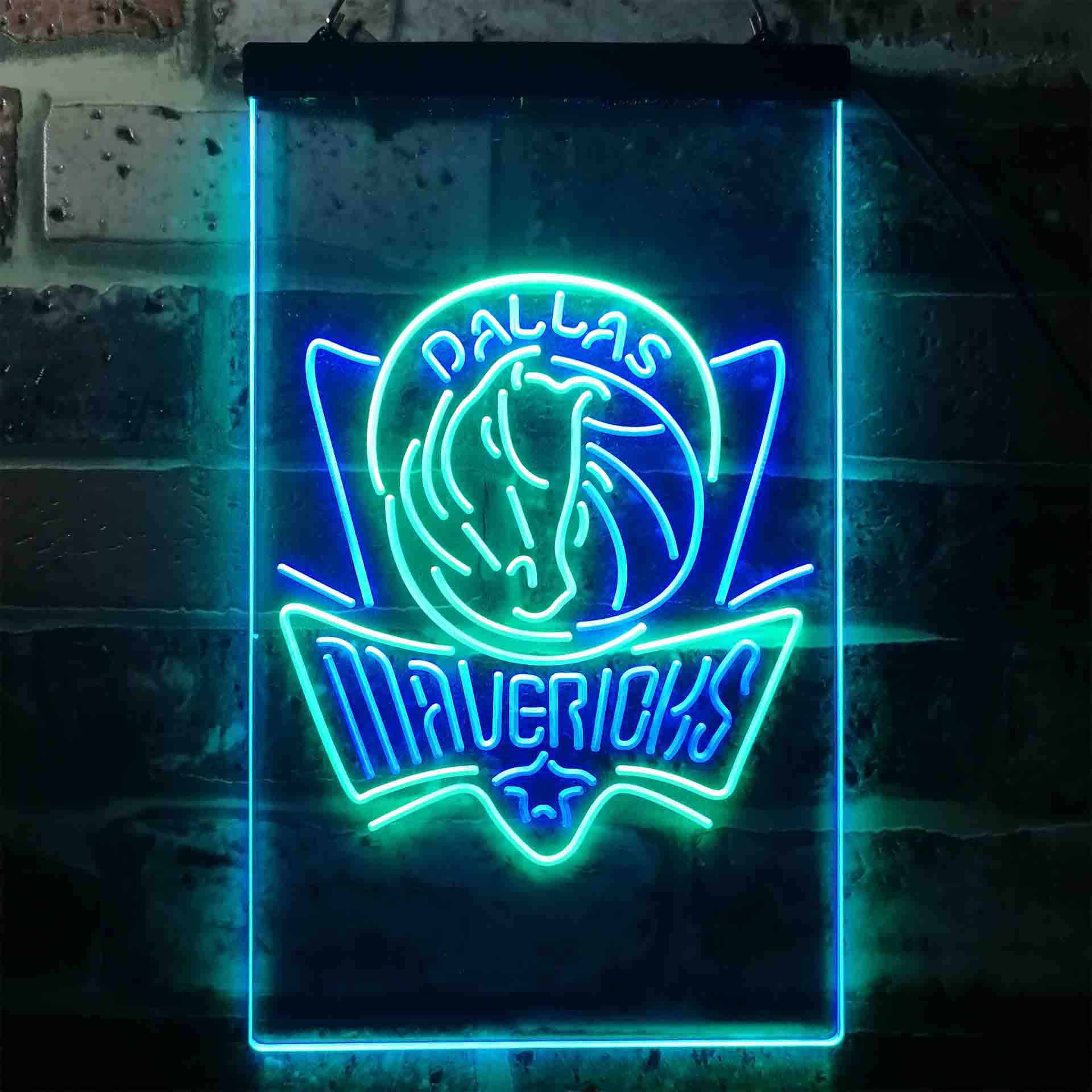 Dallas Mavericks Basketball Neon LED Sign