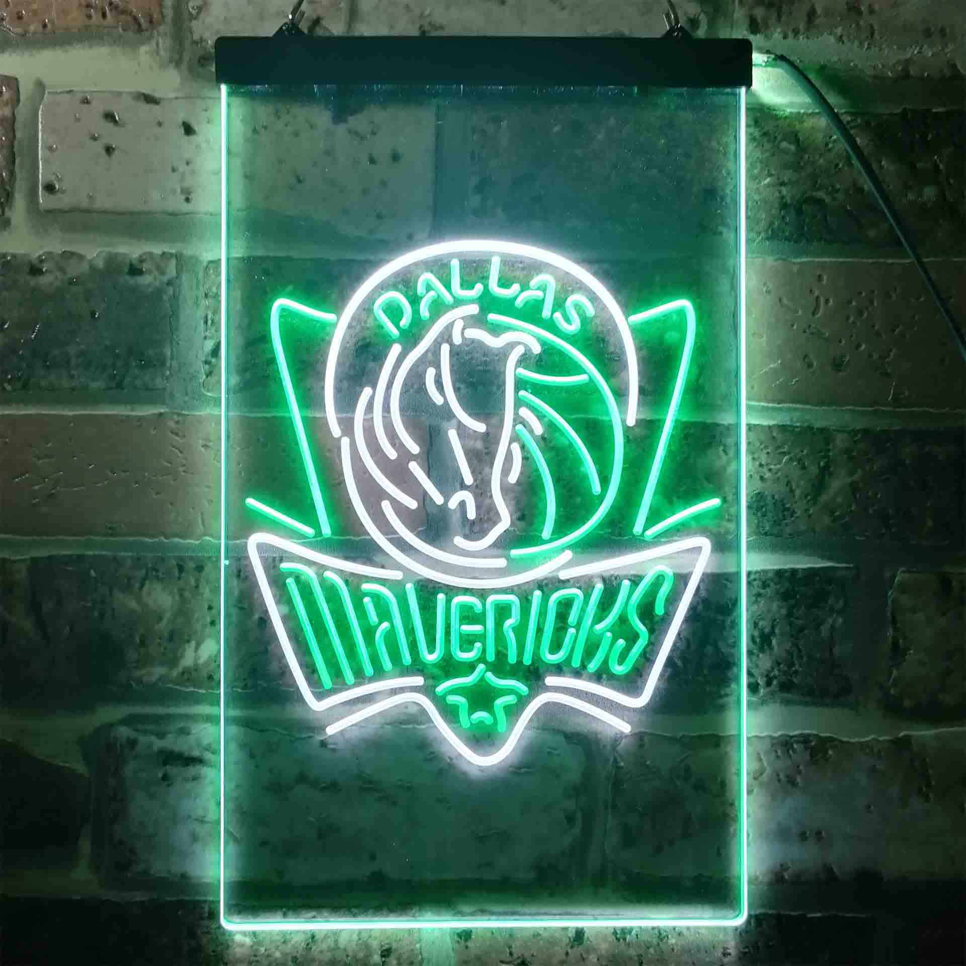 Dallas Mavericks Basketball Neon LED Sign