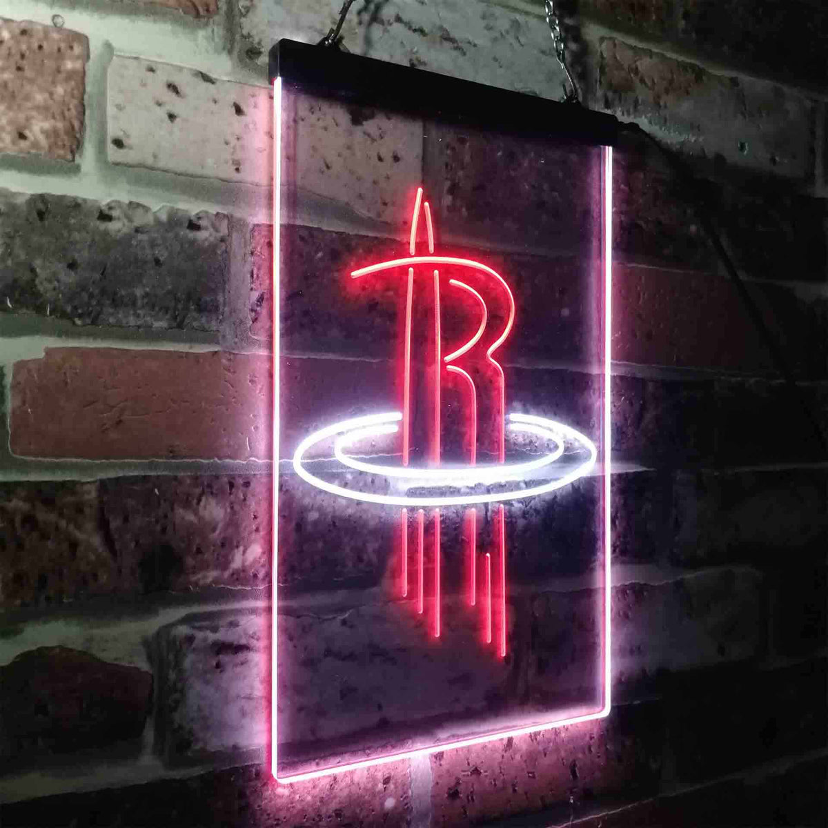 Houstons League Club Rockets Neon Sign - LED LAB CAVE