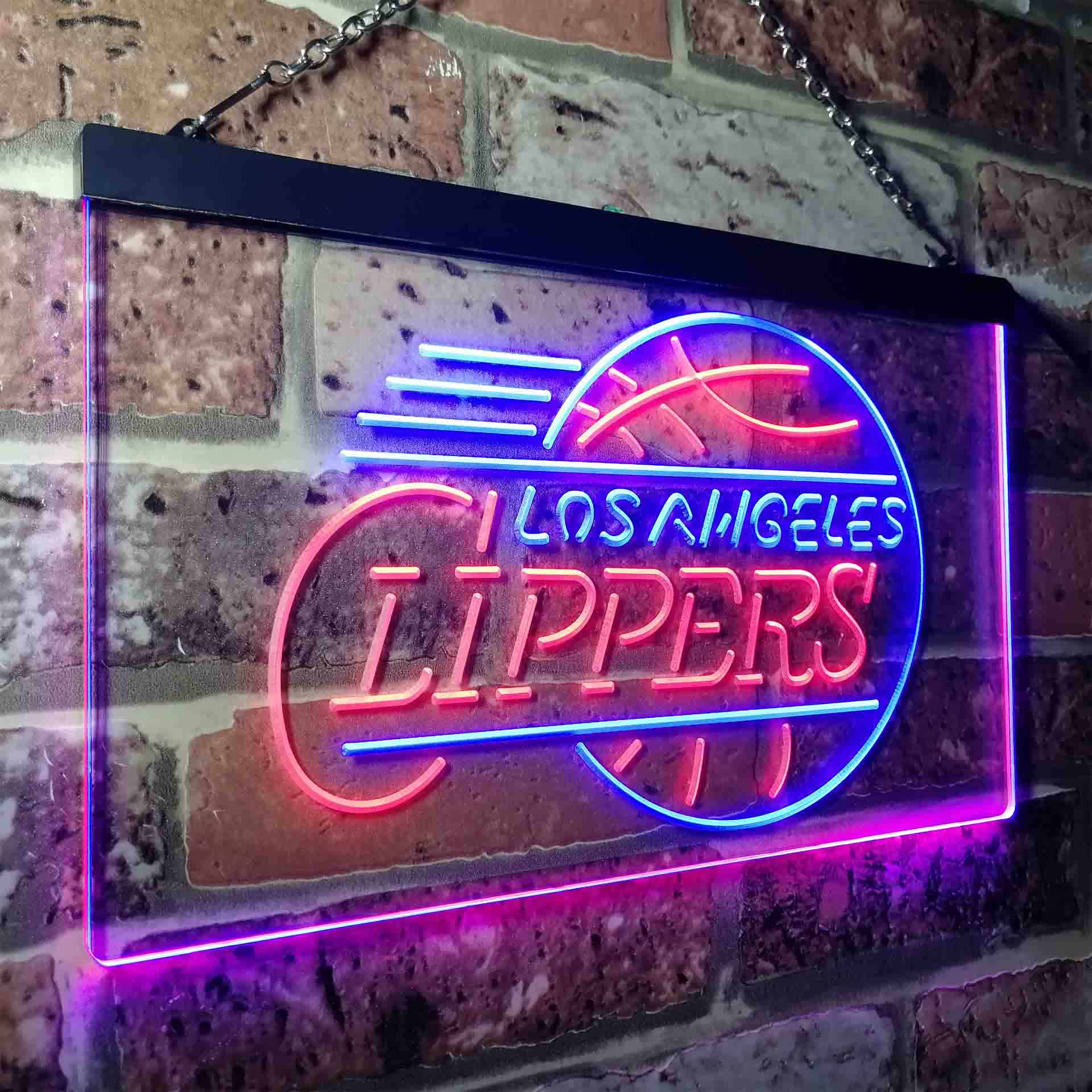 Los Angeles Clippers Basketball Neon LED Sign