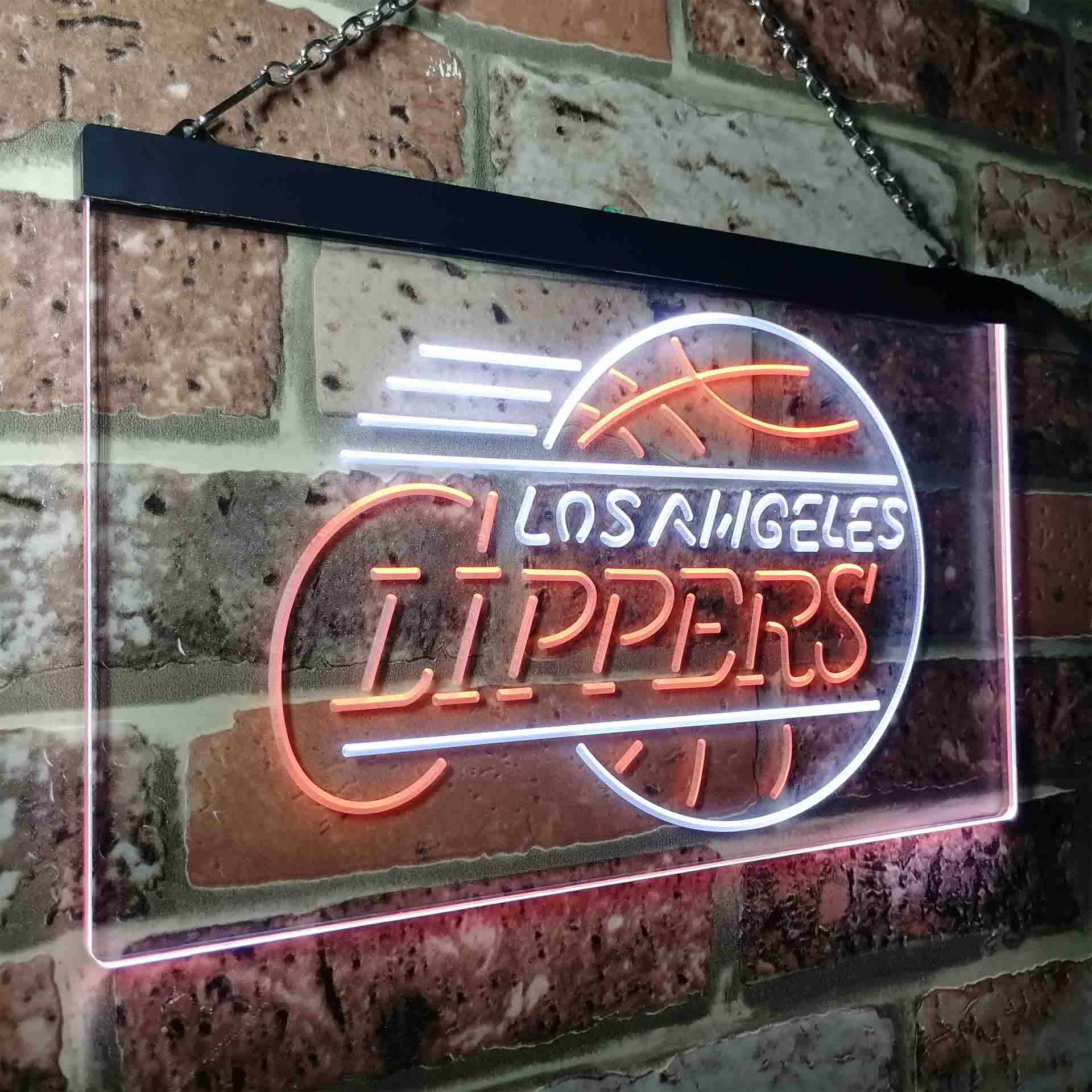 Los Angeles Clippers Basketball Neon LED Sign