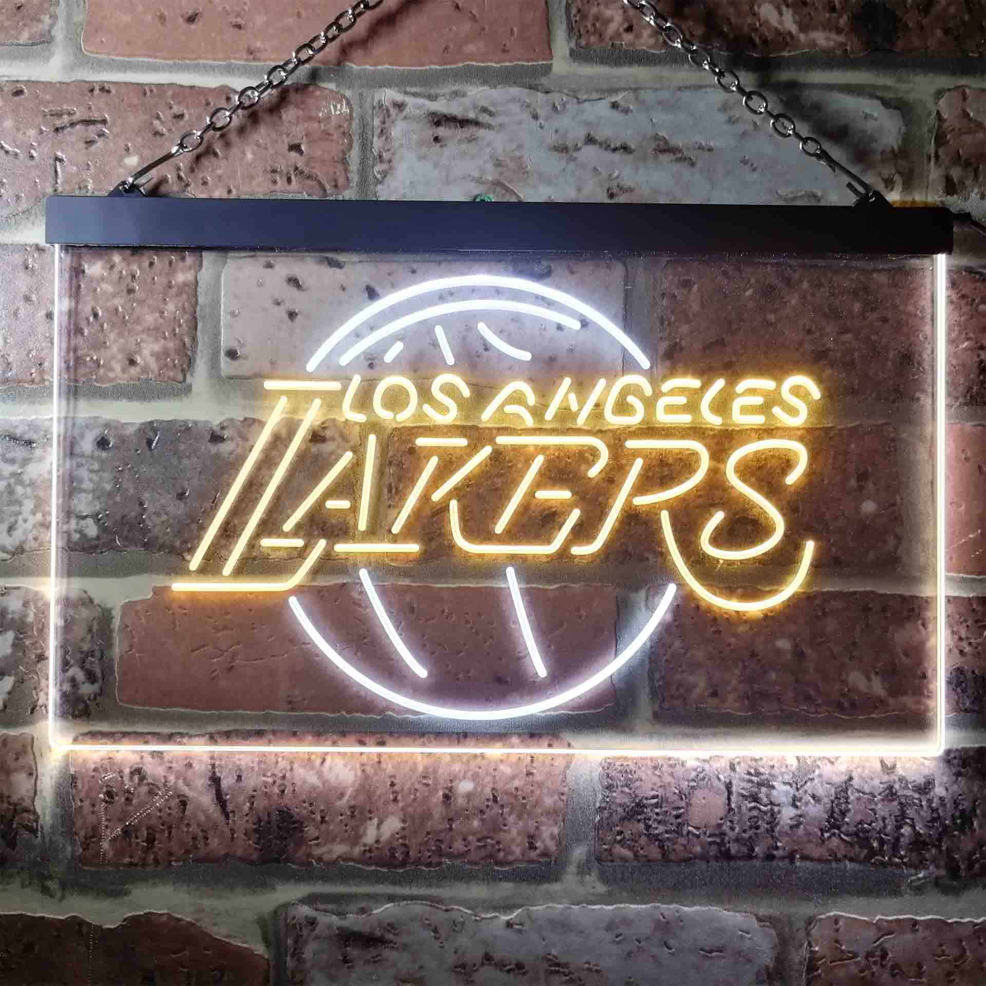 Los Angeles Lakers Man Cave Neon Sign