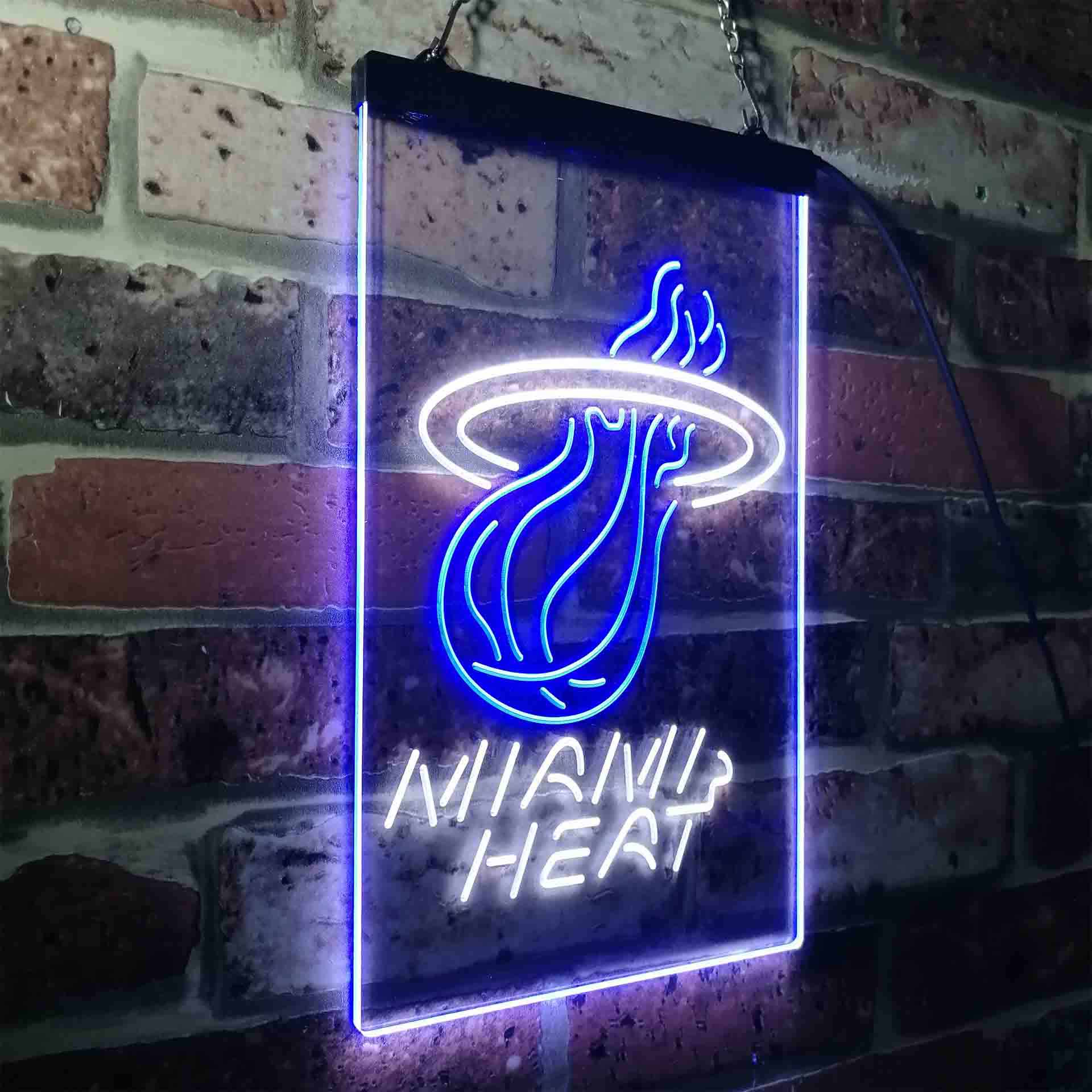 Miami Led Signs Miami Heat Neon Sign - LED LAB CAVE