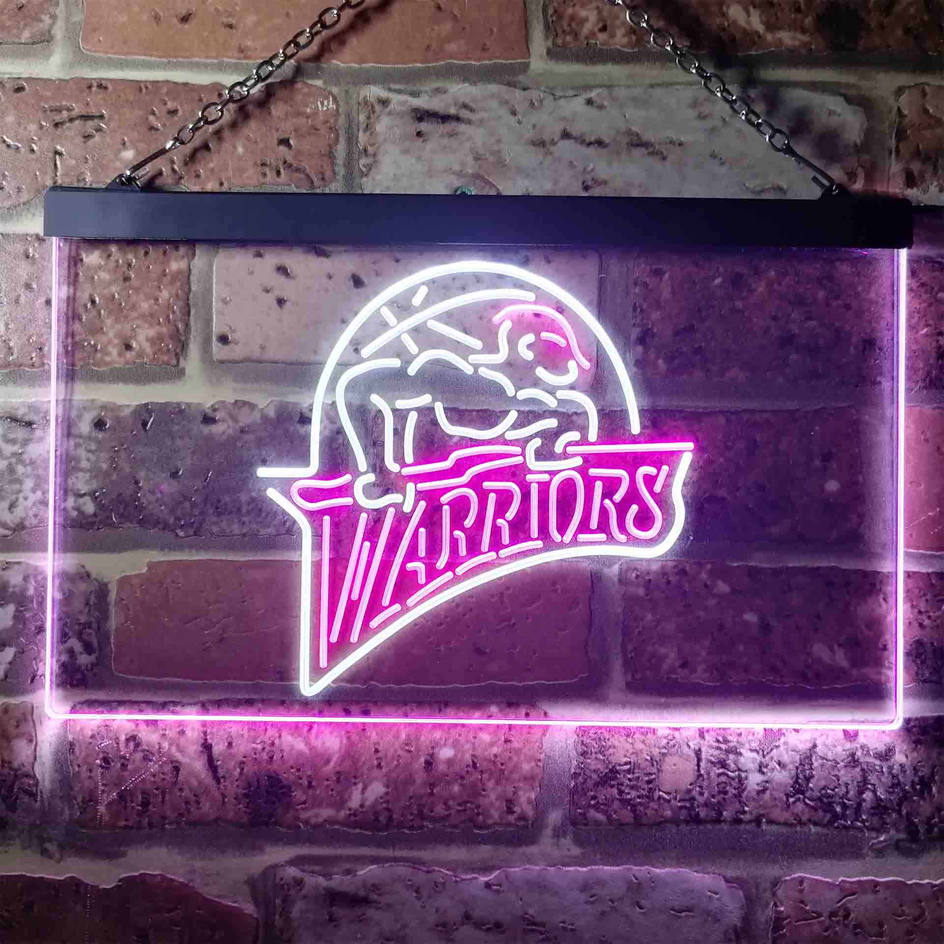 GSW Baseketball Neon LED Sign