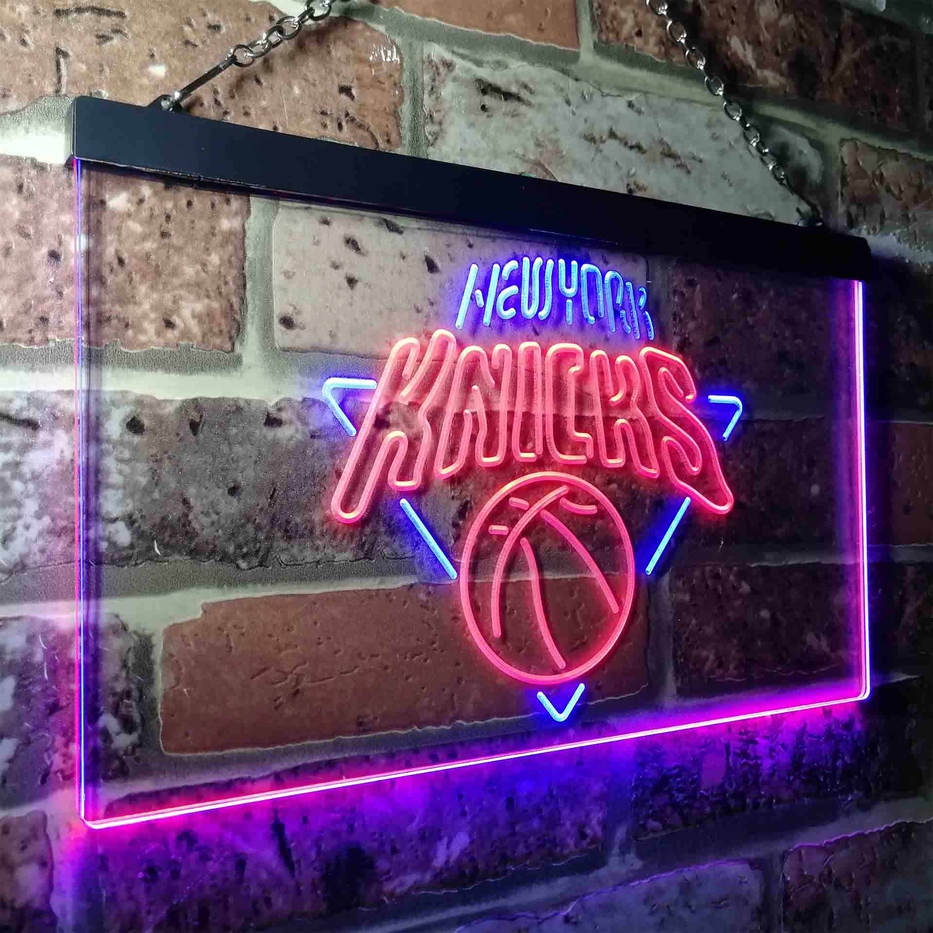 NYK Baseketball Neon LED Sign
