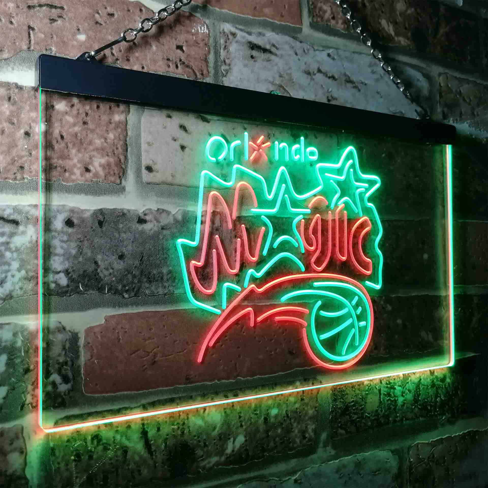 Orlando Magic Neon Light Up Sign Wall Decor