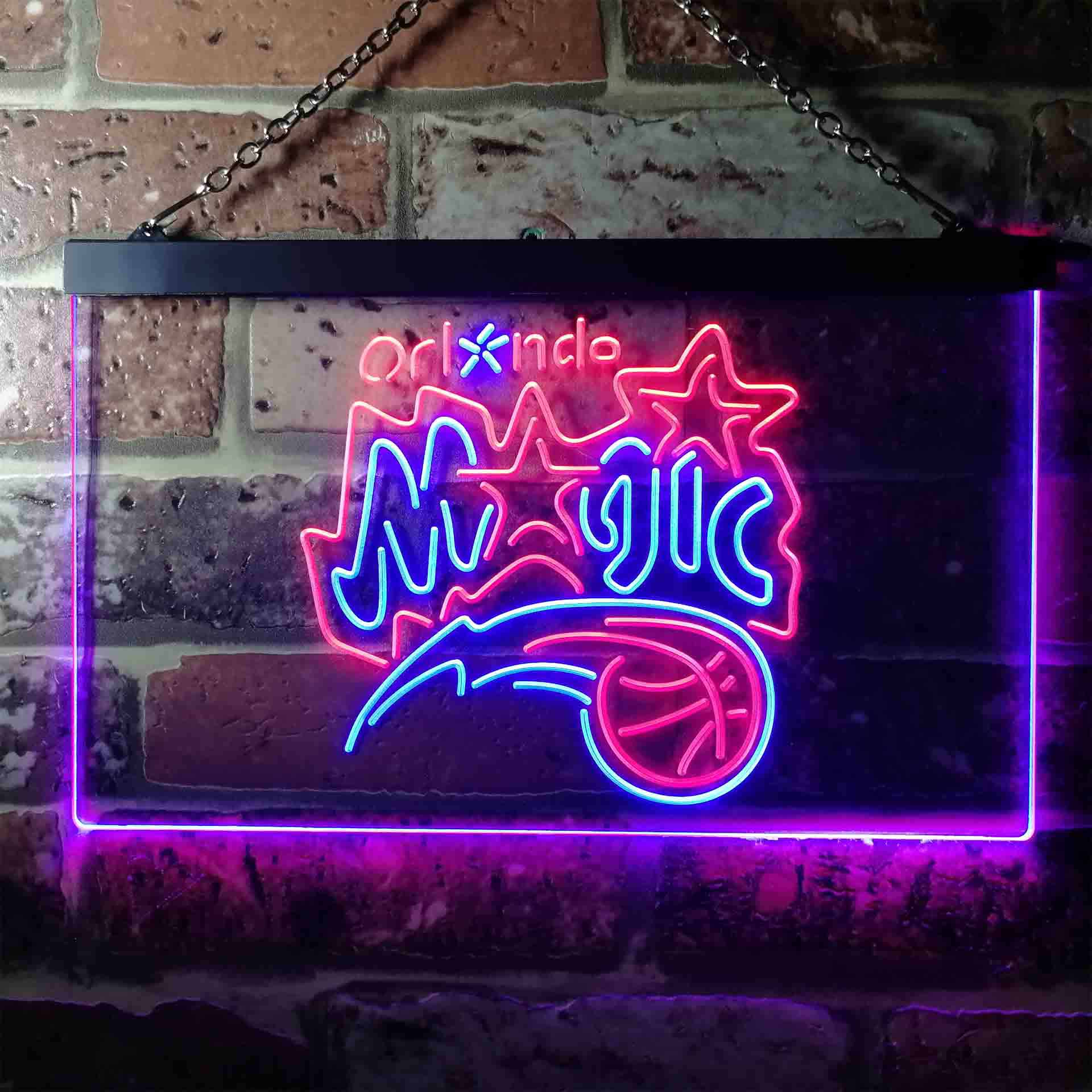 Orlando Magic Man Cave Neon Sign