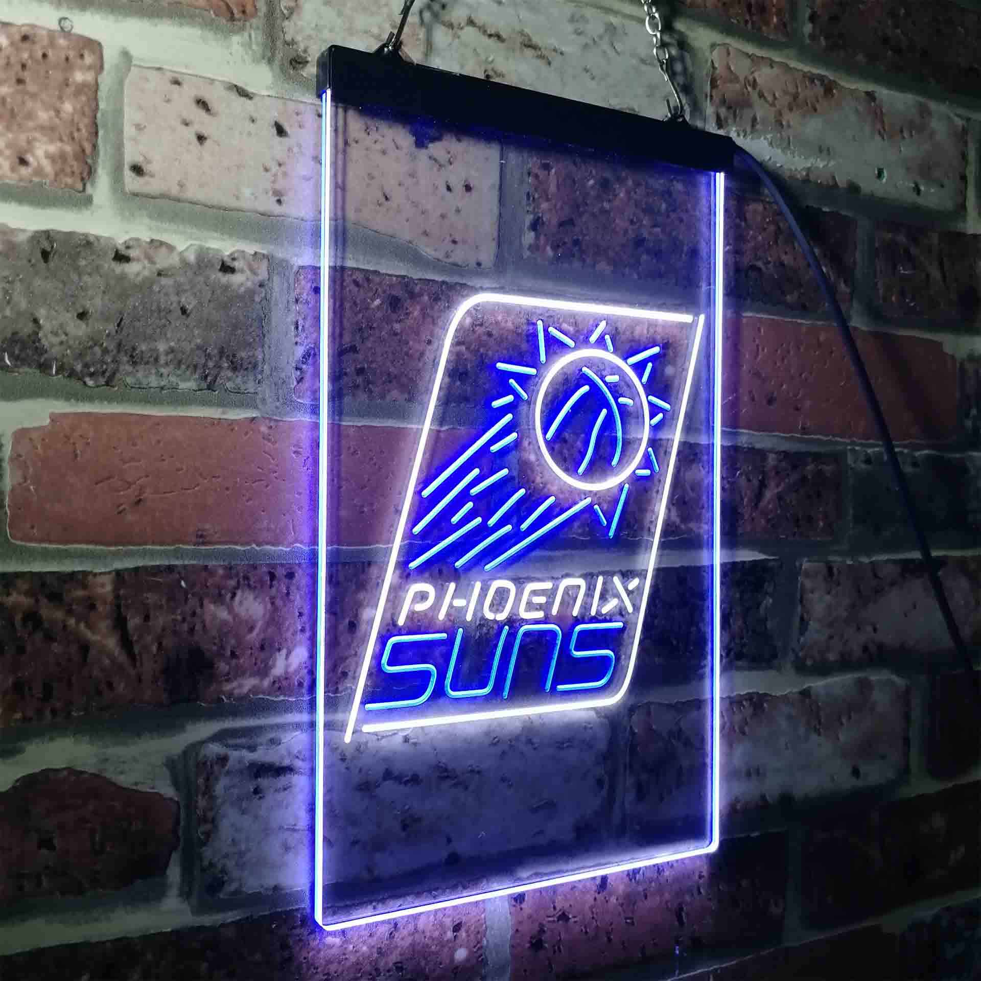 Phoenix Suns Baseketball Neon LED Sign