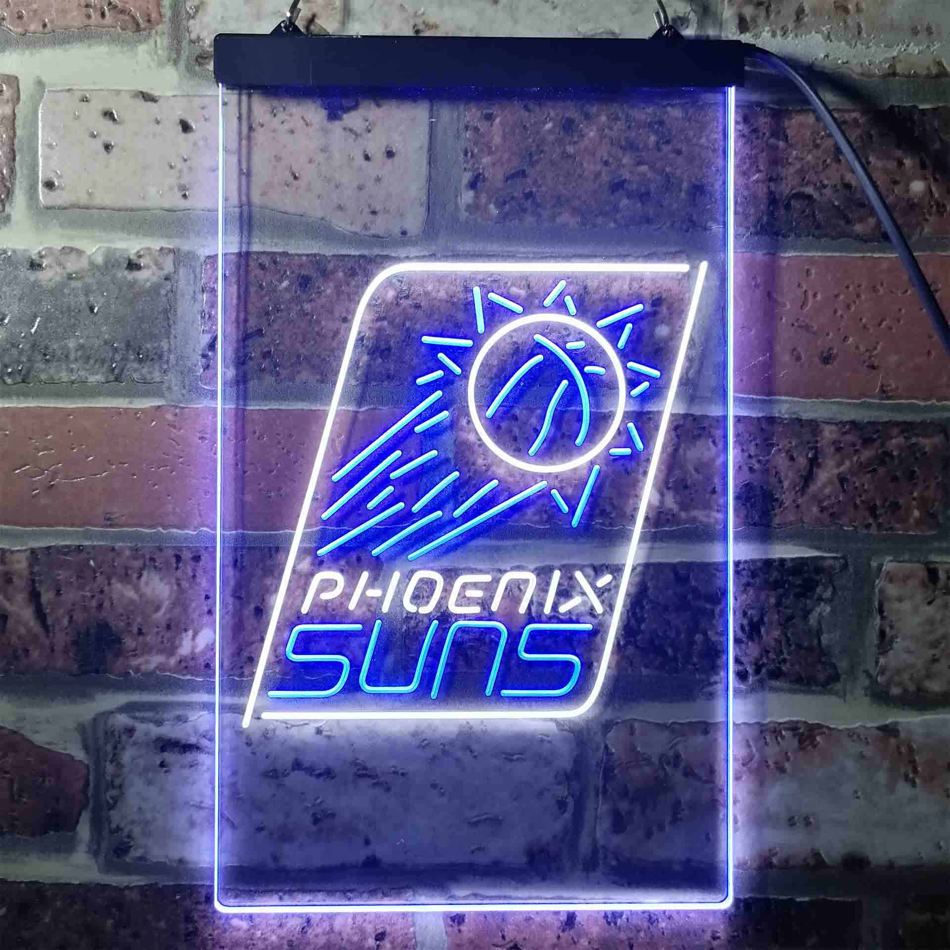 Phoenix Suns Baseketball Neon LED Sign