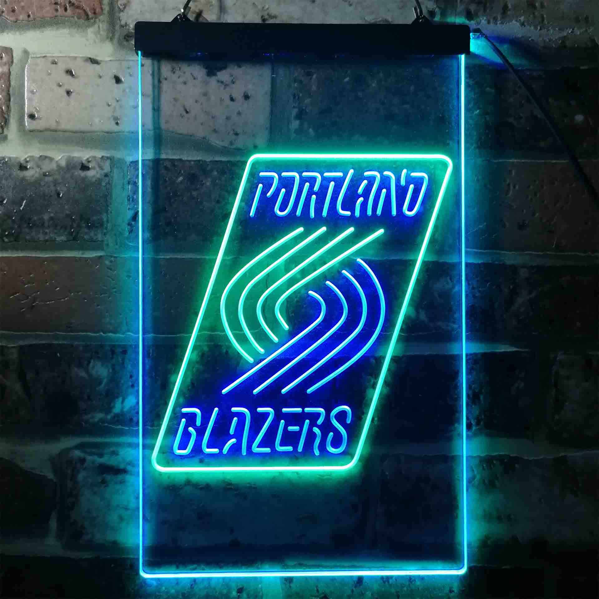 Portland Trail Blazers Basketball Neon LED Sign
