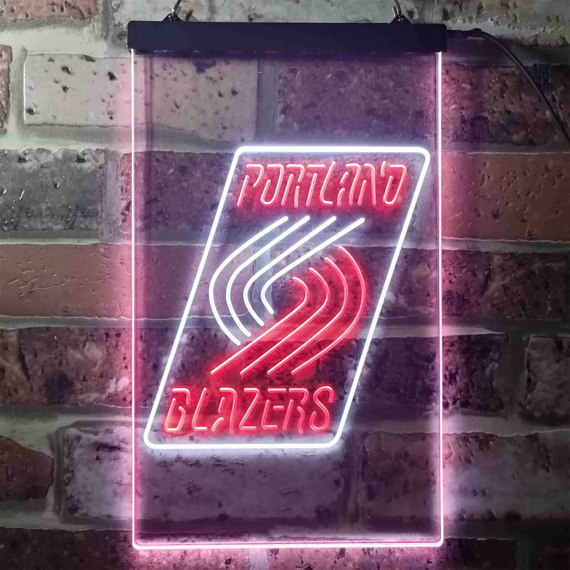 Portland Trail Blazers Basketball Neon LED Sign