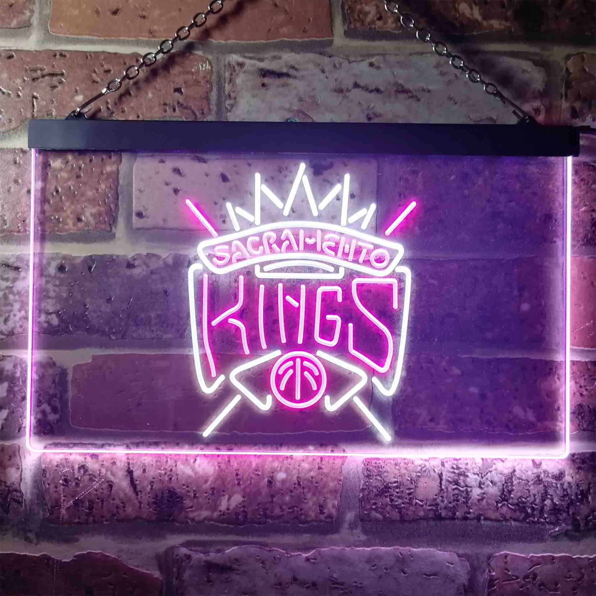 Sacramento Kings Baseketball Neon LED Sign