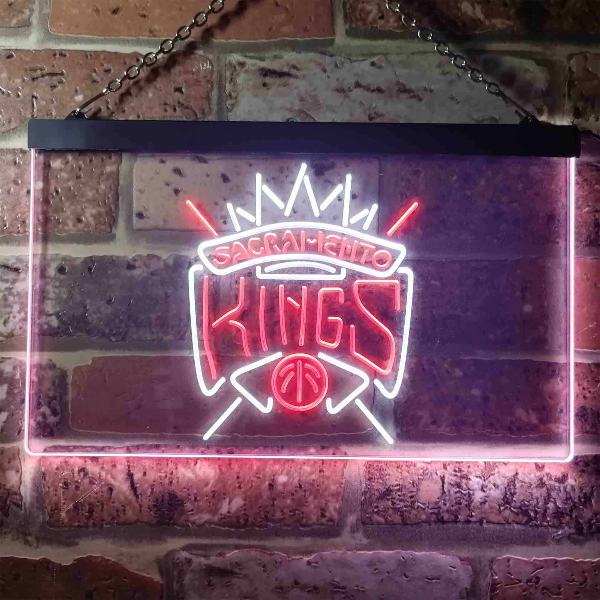 Sacramento Kings Baseketball Neon LED Sign