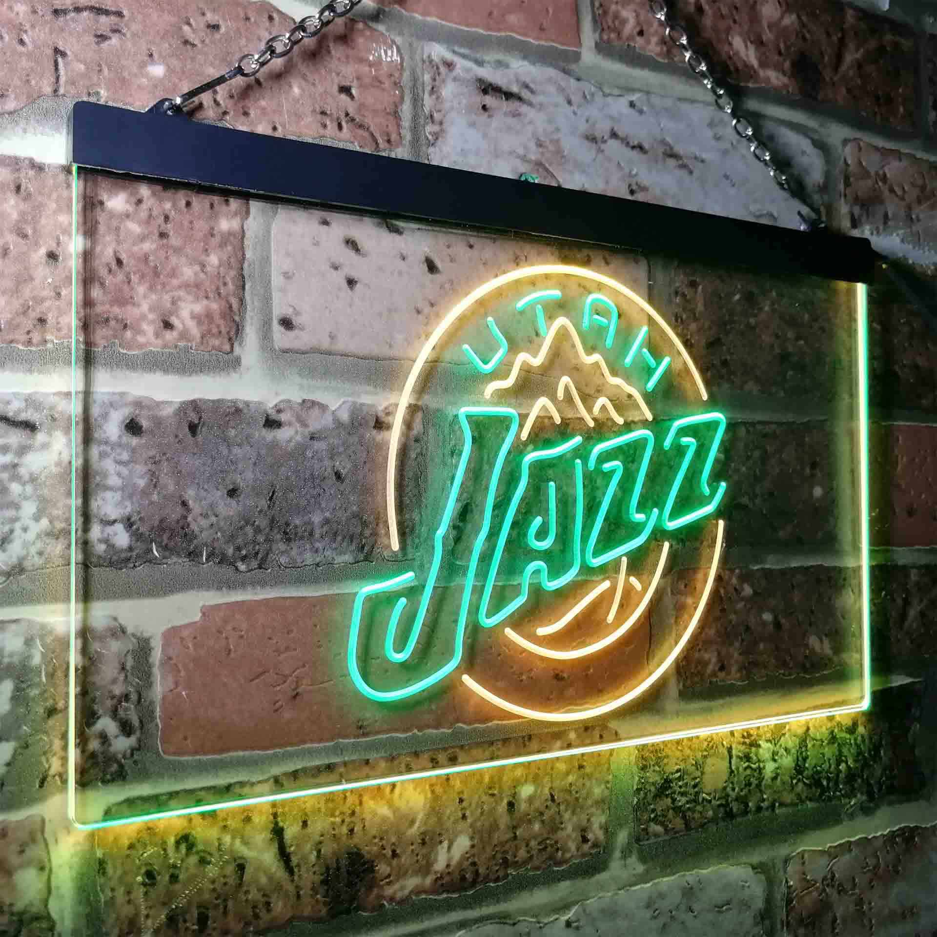 Utah Jazz Baseketball Neon LED Sign