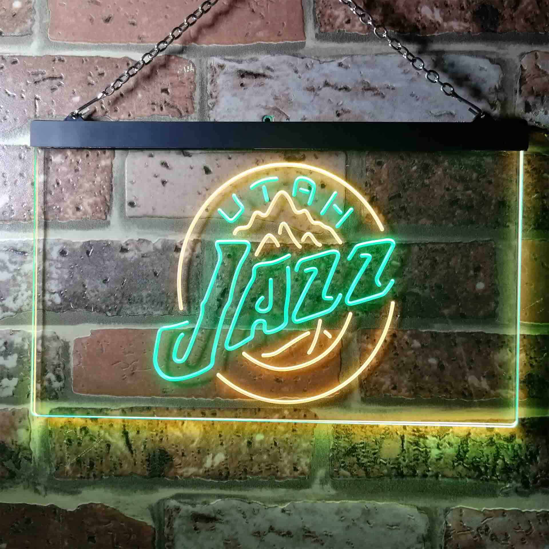 Utah Jazz Baseketball Neon LED Sign