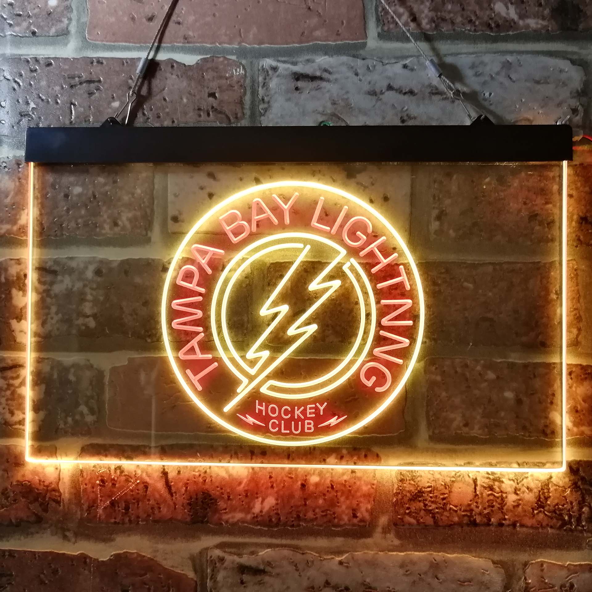 Tampa Bay Lightning Hockey Club Neon LED Sign