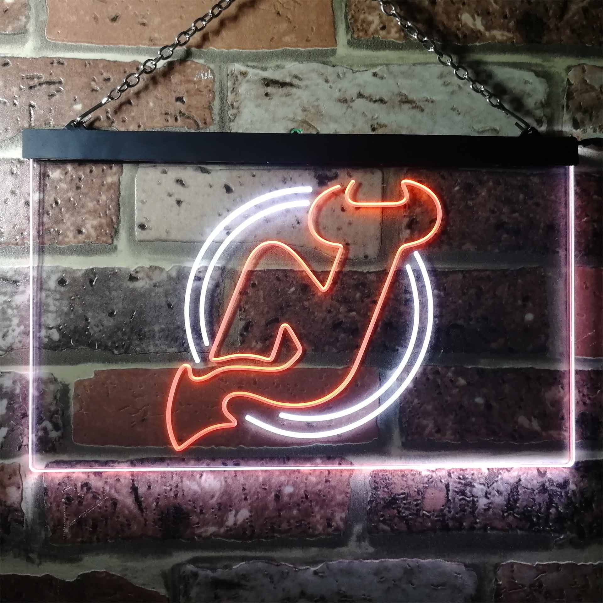 New Jersey Sport Team Devils Neon LED Sign