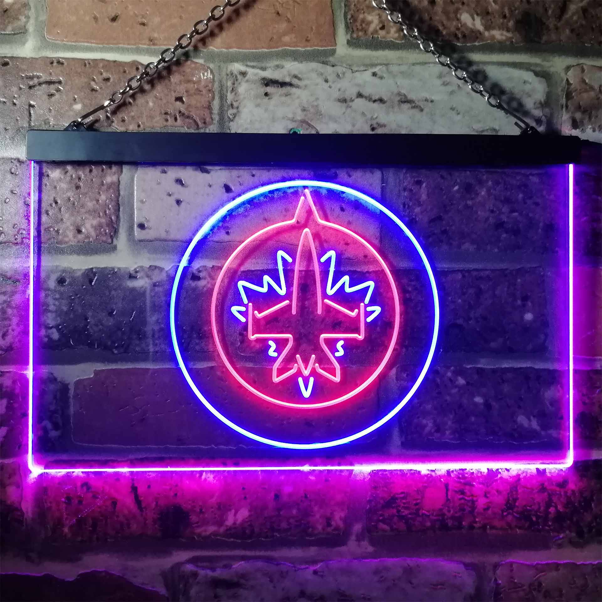 Winnipeg Sport Team Jets Neon LED Sign