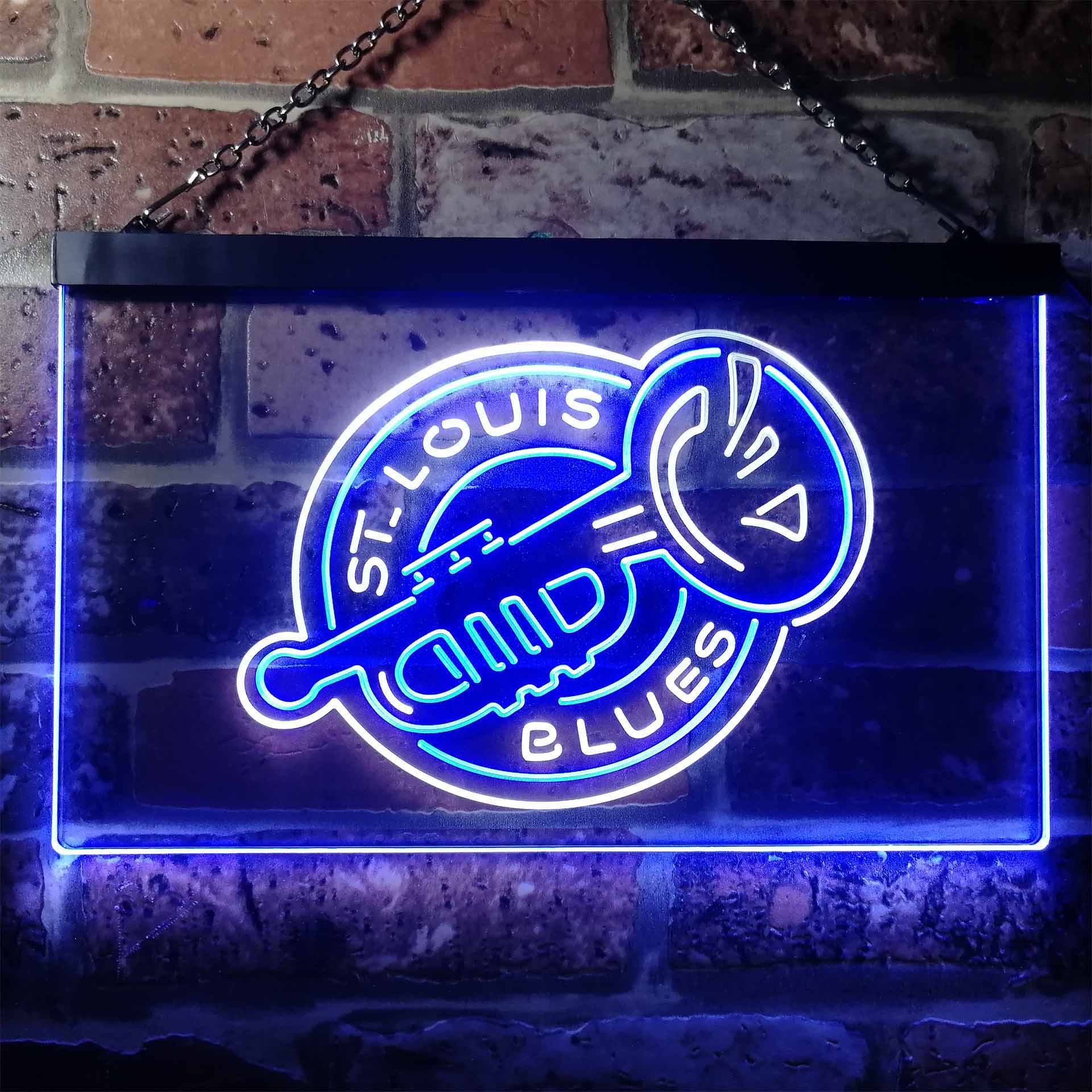 St Louis Sport Team Blues Neon LED Sign