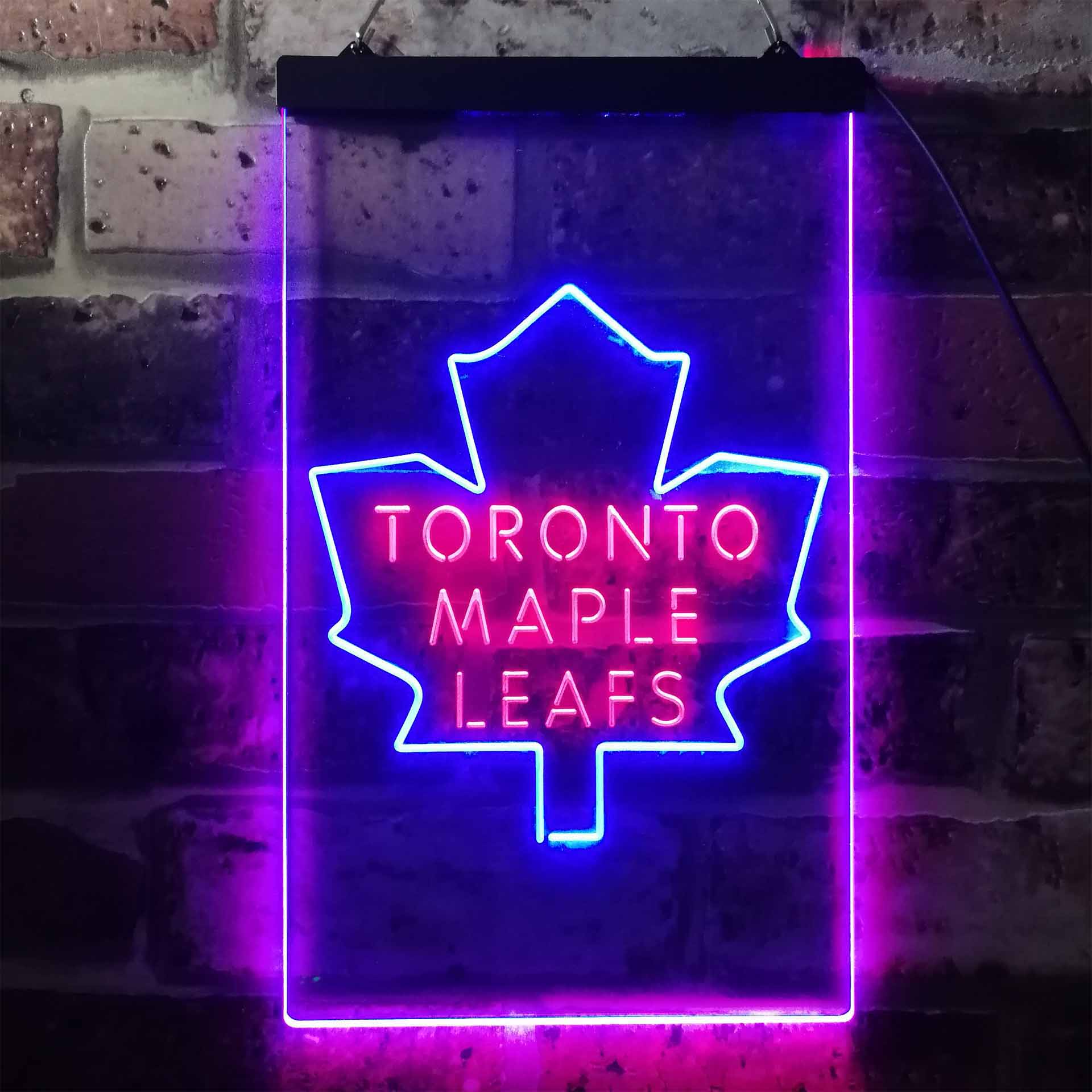 Toronto Sport Team Maple Leafs Neon LED Sign