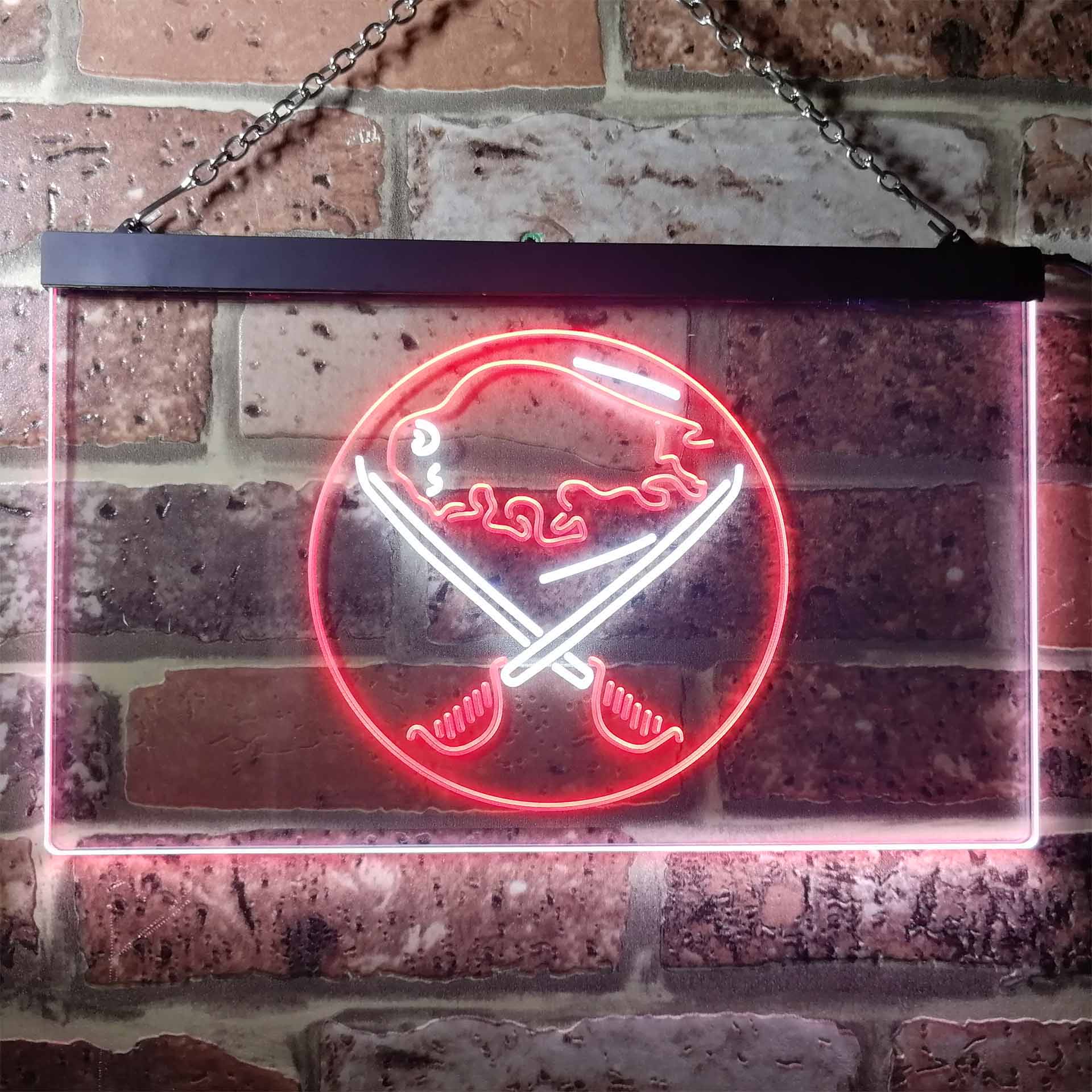 Buffalo Sport Team Sabres Neon LED Sign