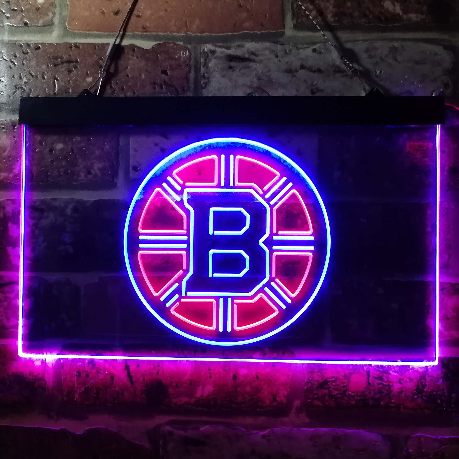 Boston Bruins Neon LED Sign