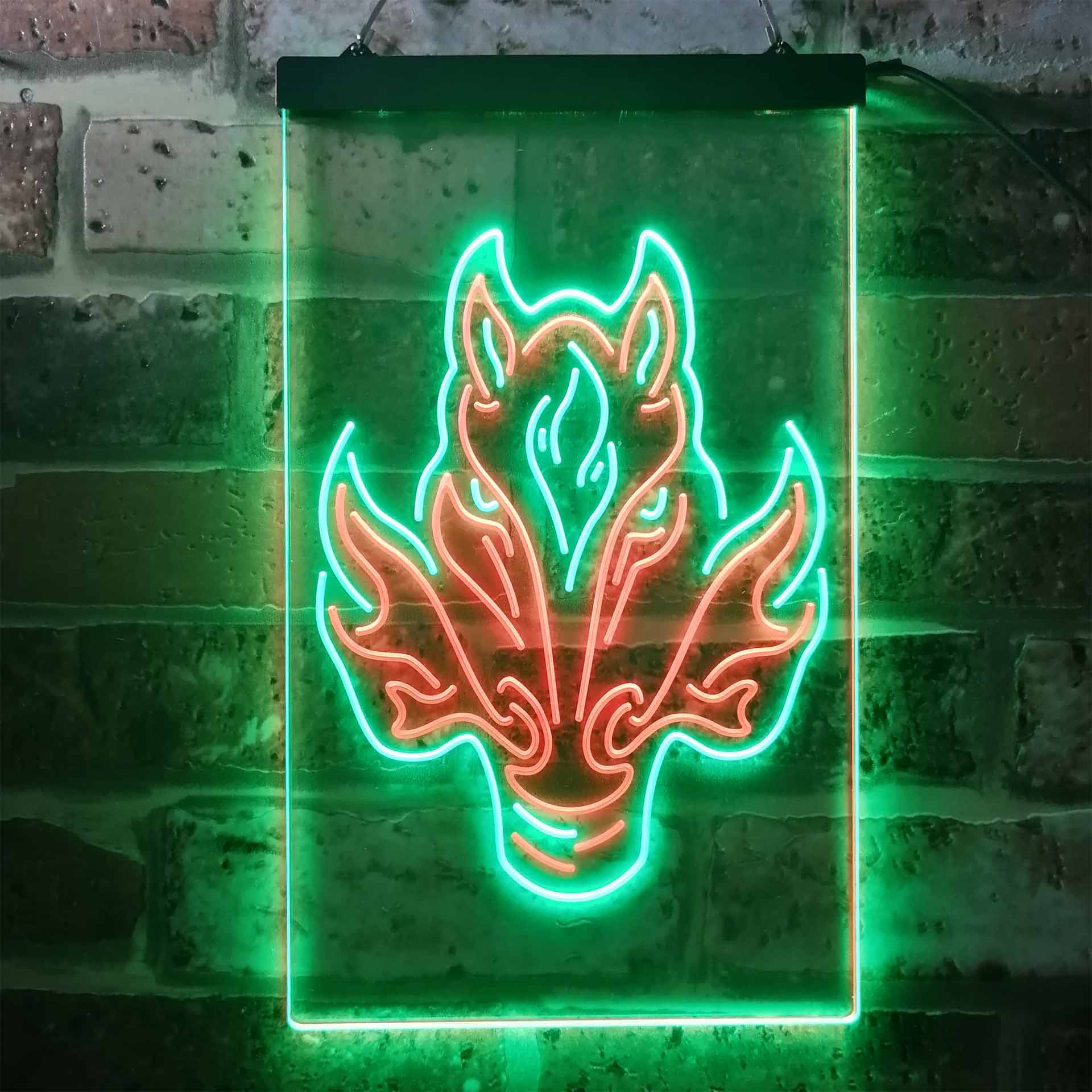 Calgary Sport Team Flames Neon LED Sign