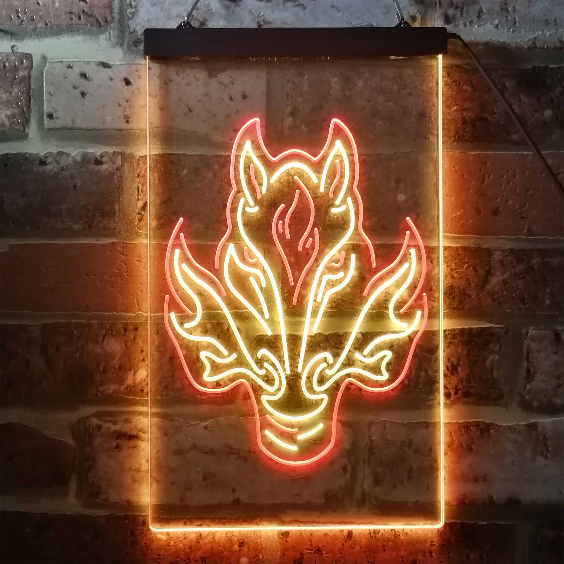 Calgary Sport Team Flames Neon LED Sign