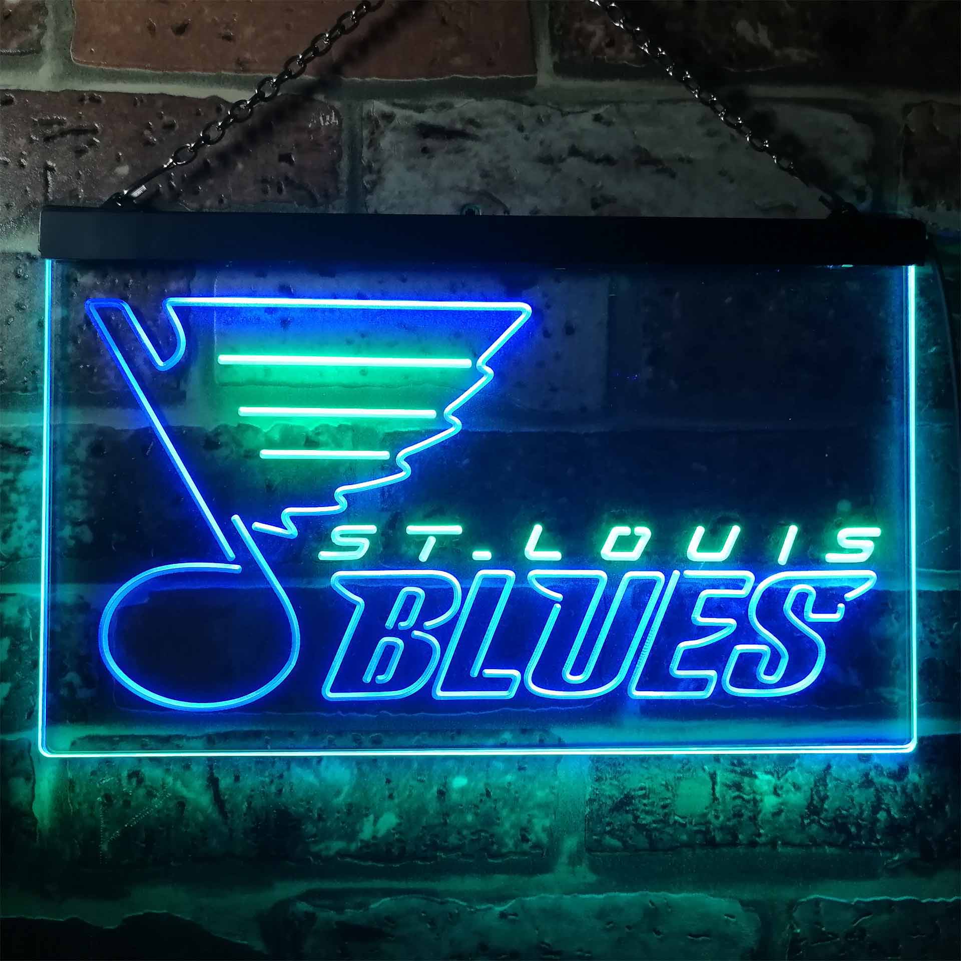 St Louis Blues Logo 2 Neon Sign - LED LAB CAVE