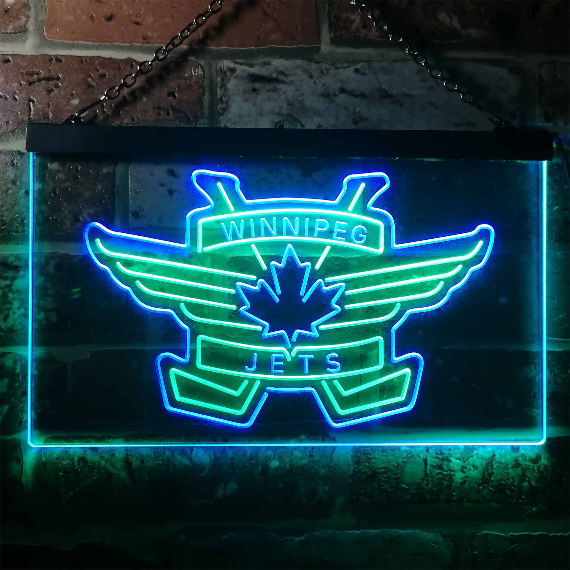 Winnipeg Sport Team Jets Logo Neon LED Sign