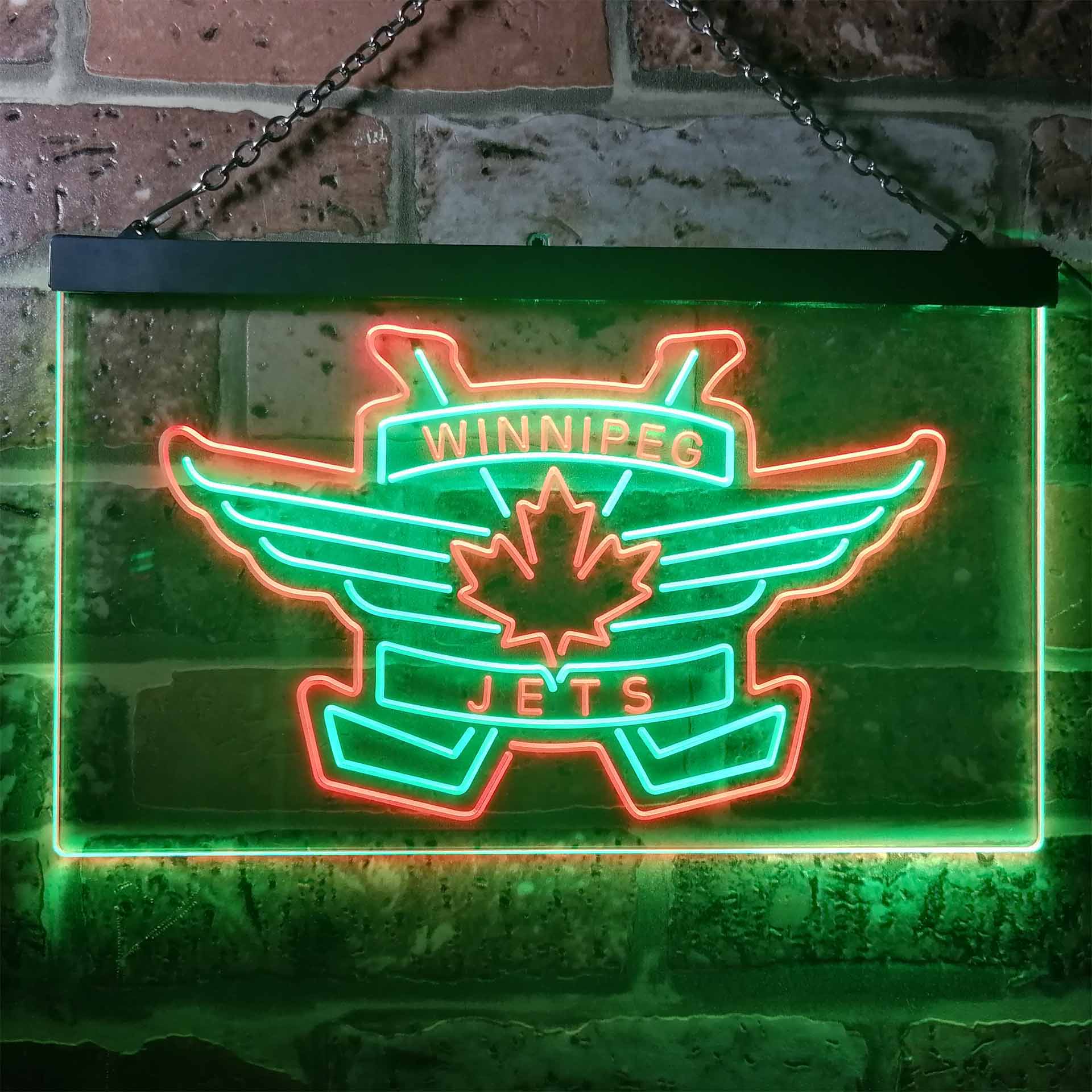 Winnipeg Sport Team Jets Logo Neon LED Sign