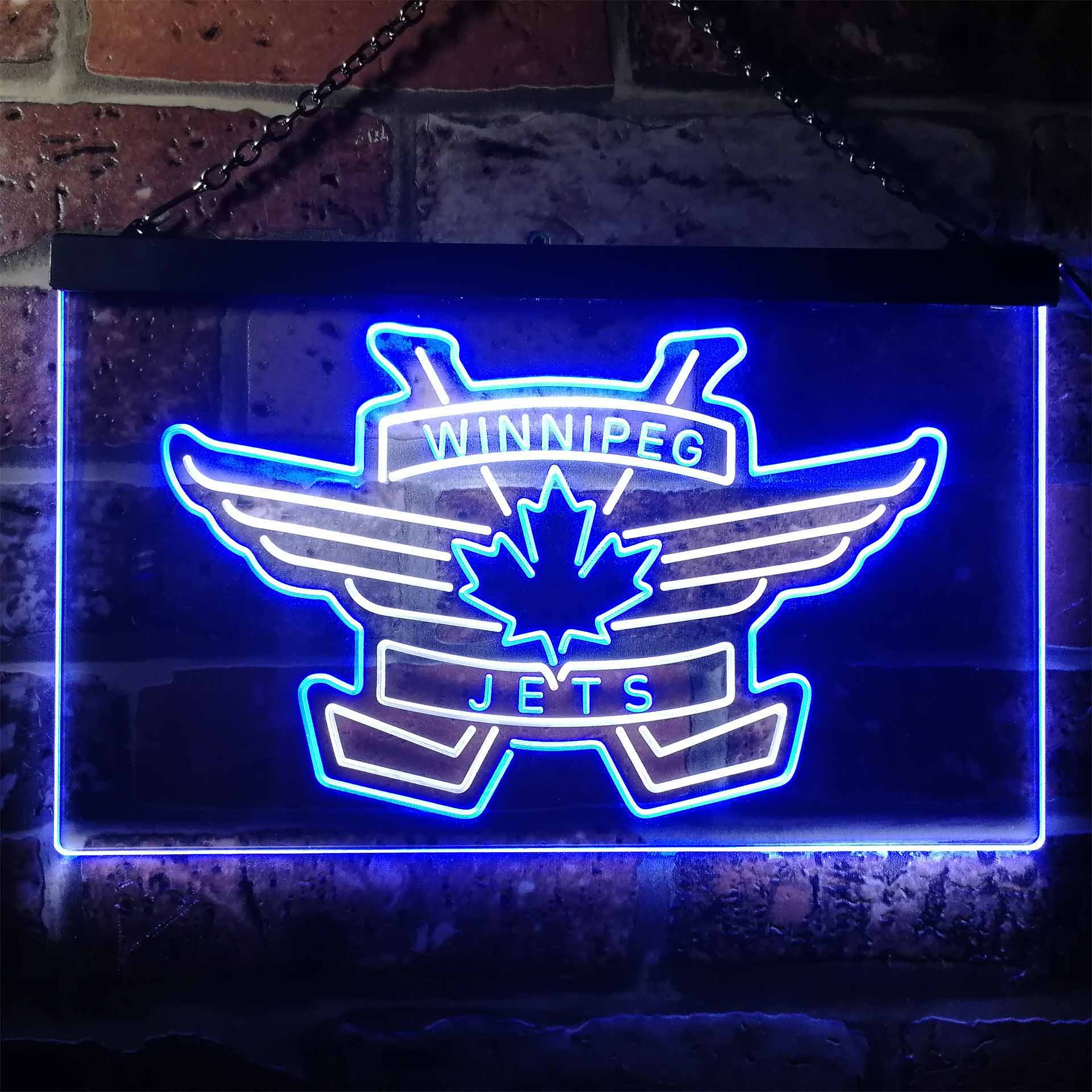 Winnipeg Sport Team Jets Logo Neon LED Sign