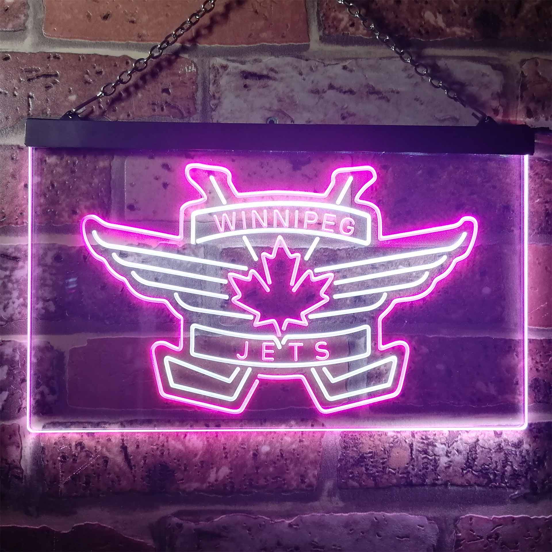 Winnipeg Sport Team Jets Logo Neon LED Sign