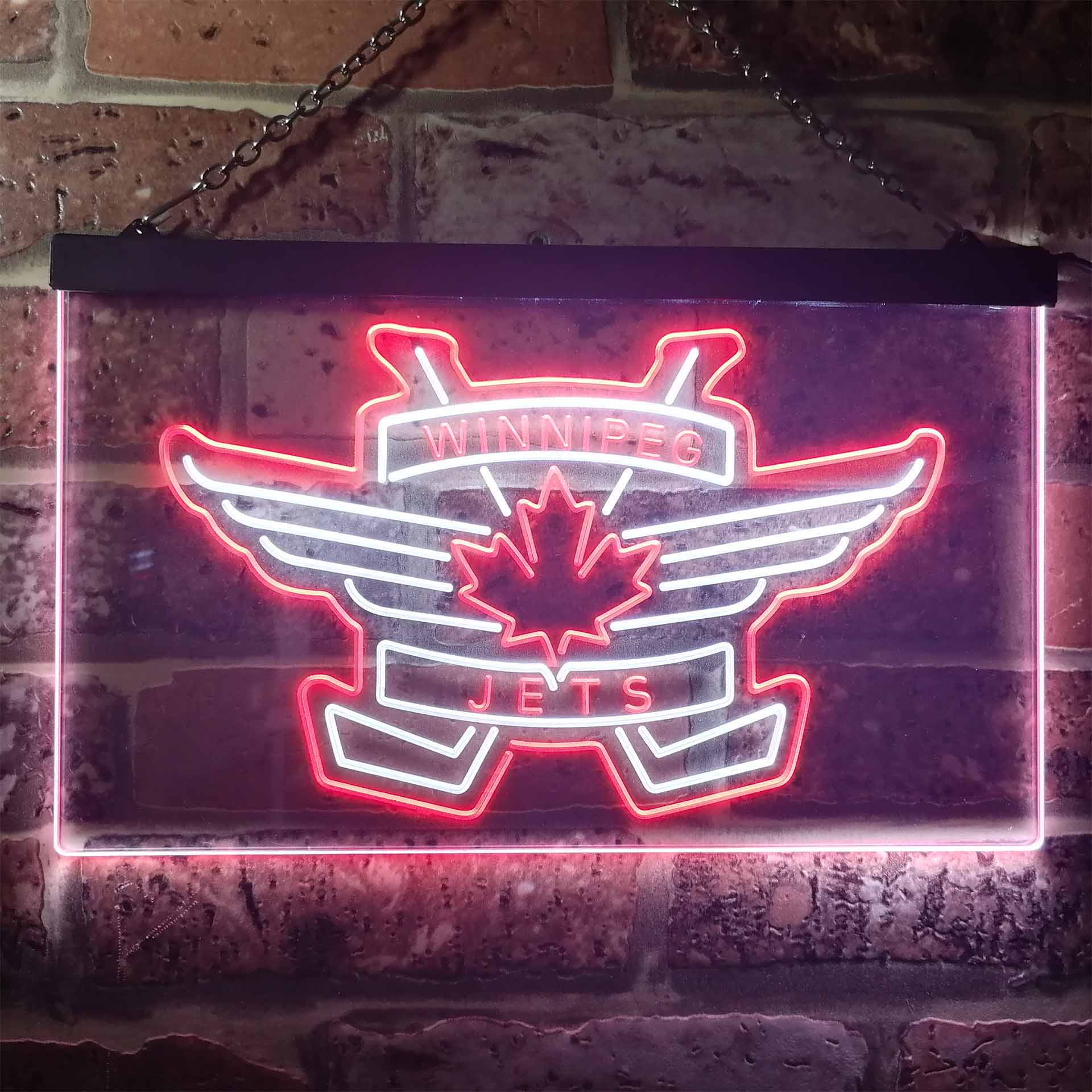 Winnipeg Sport Team Jets Logo Neon LED Sign