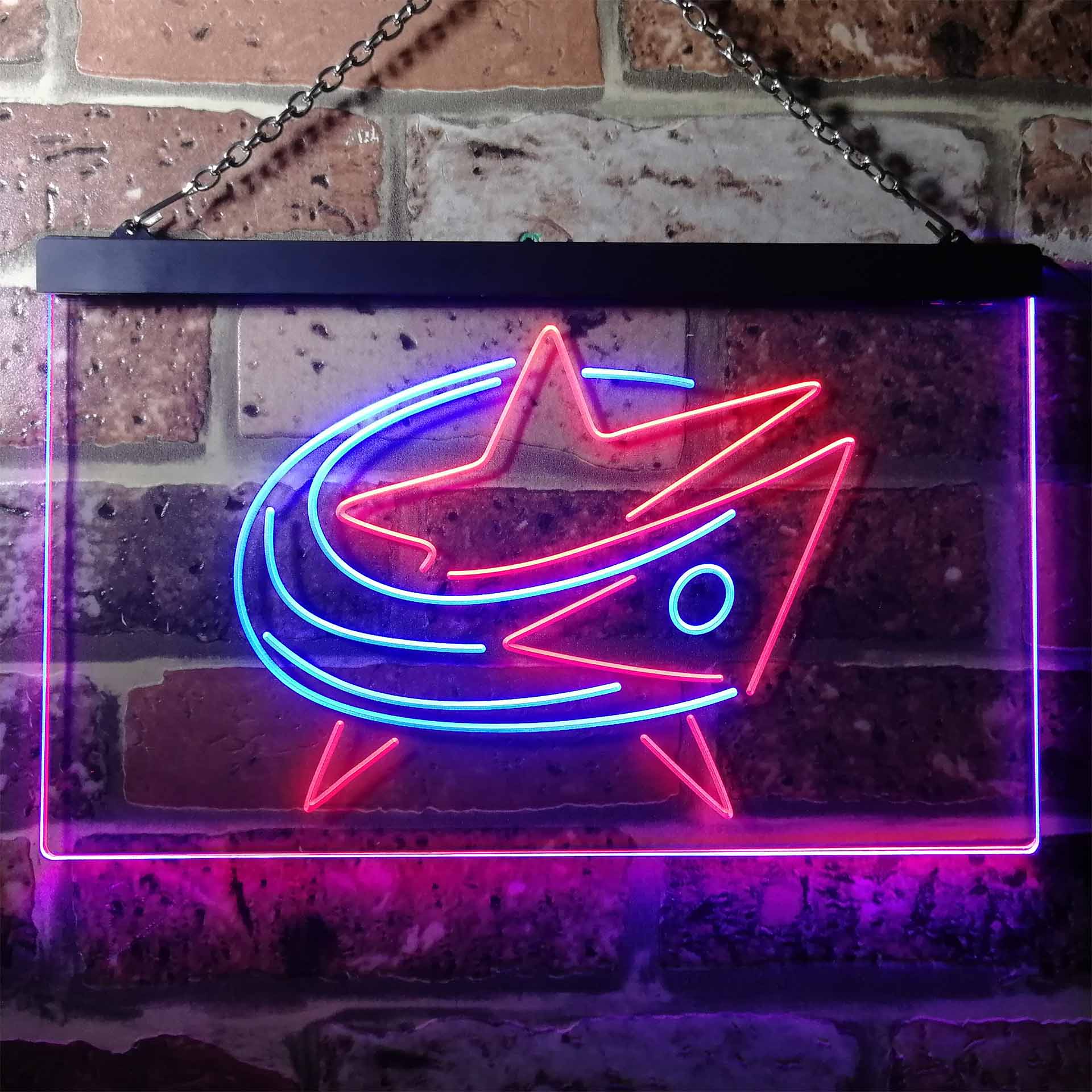 Columbus Sport Team Blue Jackets Neon LED Sign