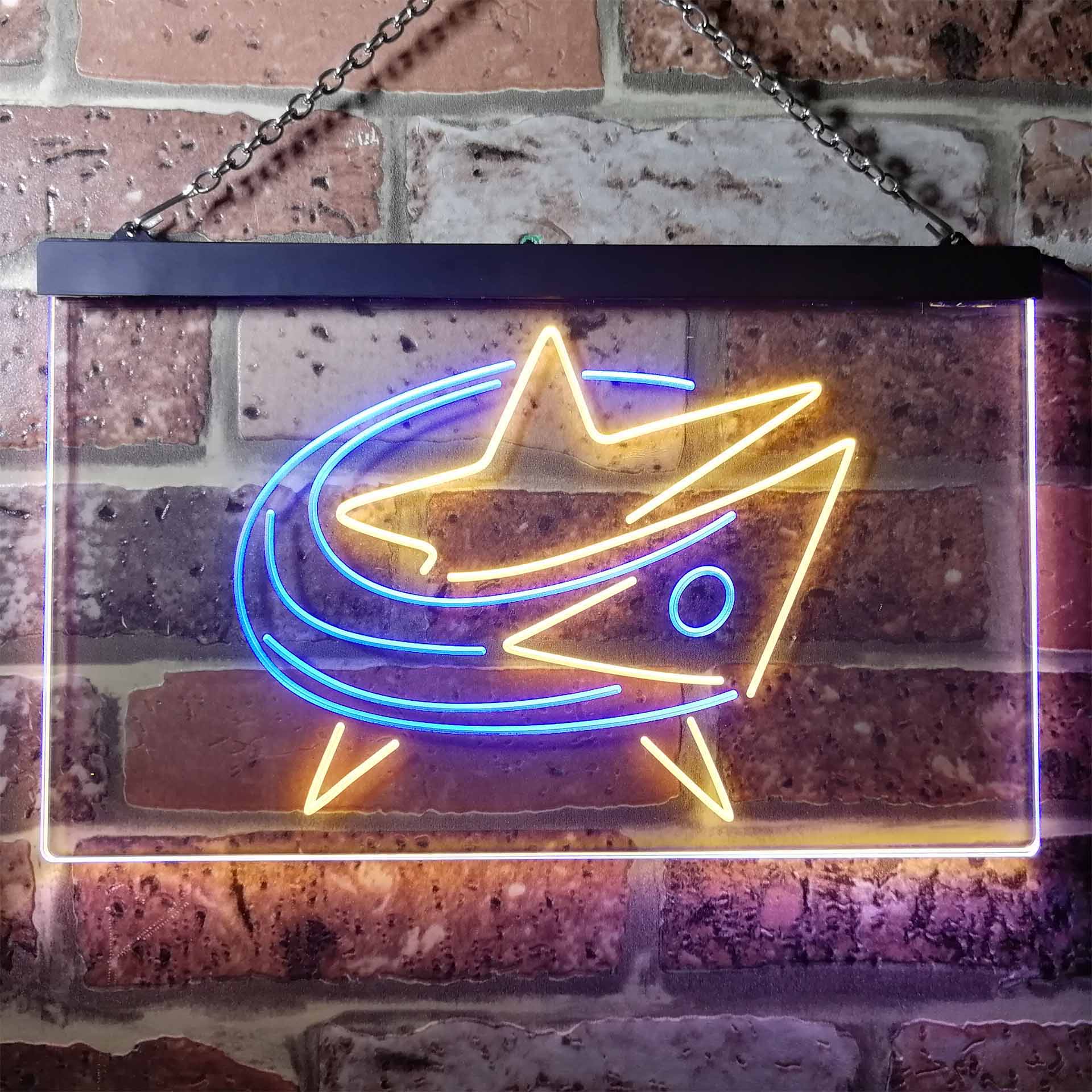 Columbus Sport Team Blue Jackets Neon LED Sign