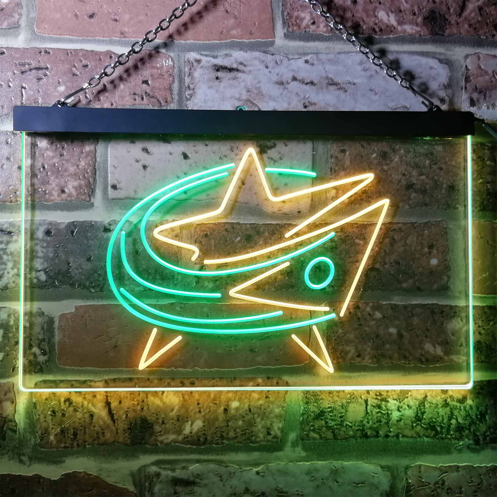 Columbus Sport Team Blue Jackets Neon LED Sign