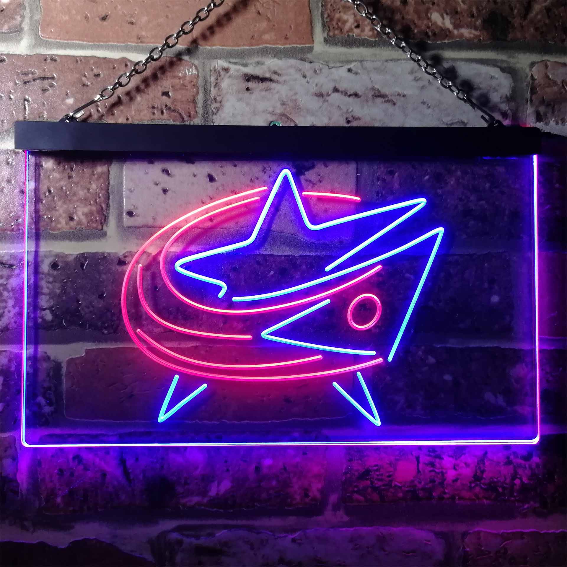 Columbus Sport Team Blue Jackets Neon LED Sign